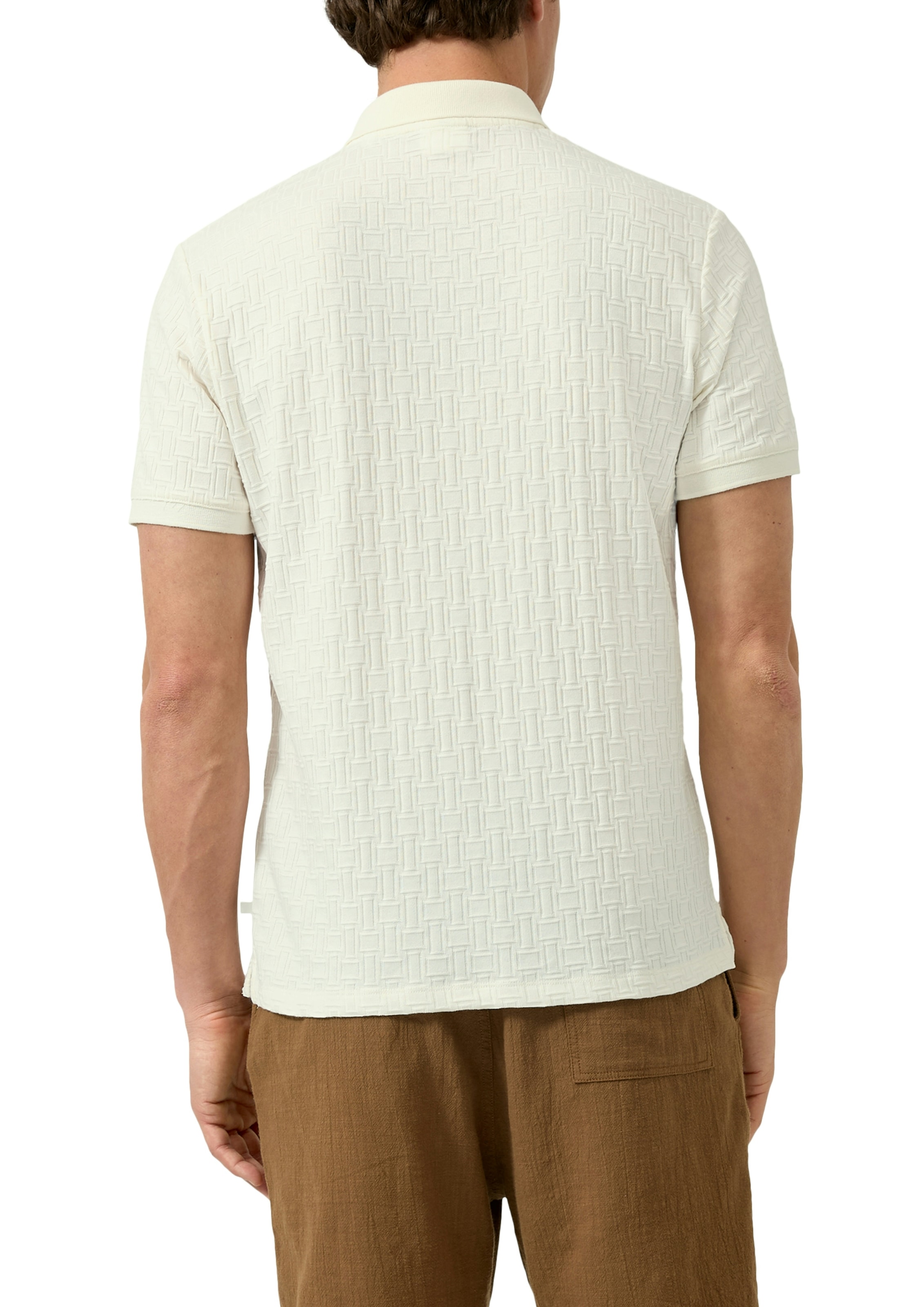 s.Oliver Poloshirt mit Struktur-Muster
