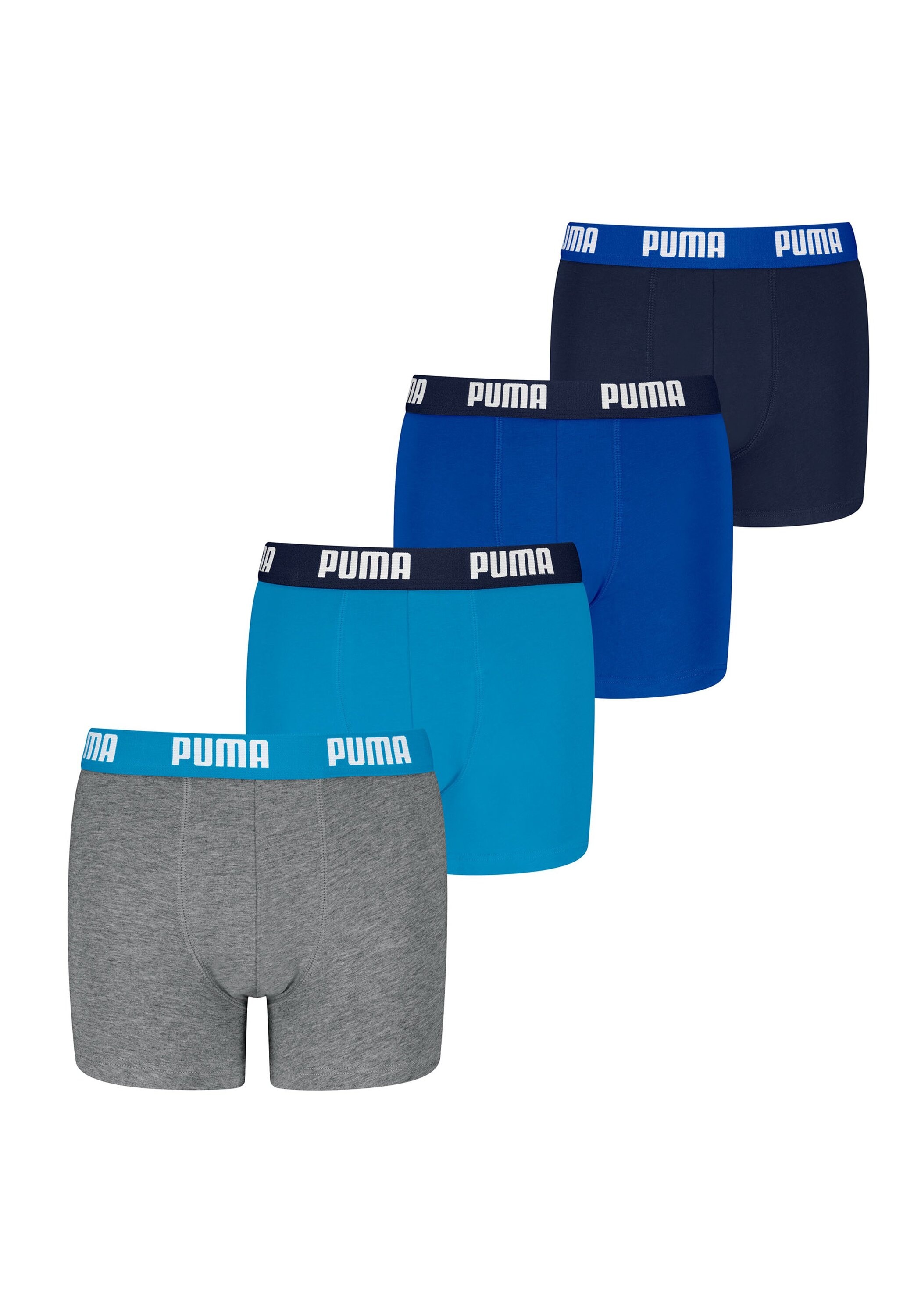 PUMA Boxershorts »Boxershort Everyday Basic Boxers ECOM 4P 4er Pack«