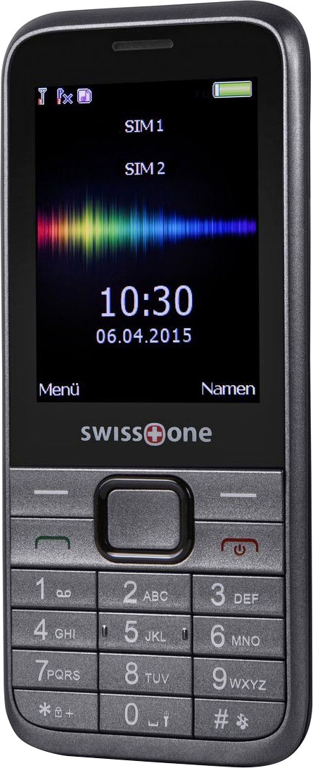 UNIVERSAL Swisstone Handy XXL ➥ 1 6,1 Zoll, Kamera 560«, dunkelgrau, cm/2,4 »SC 3 | Garantie MP Jahre