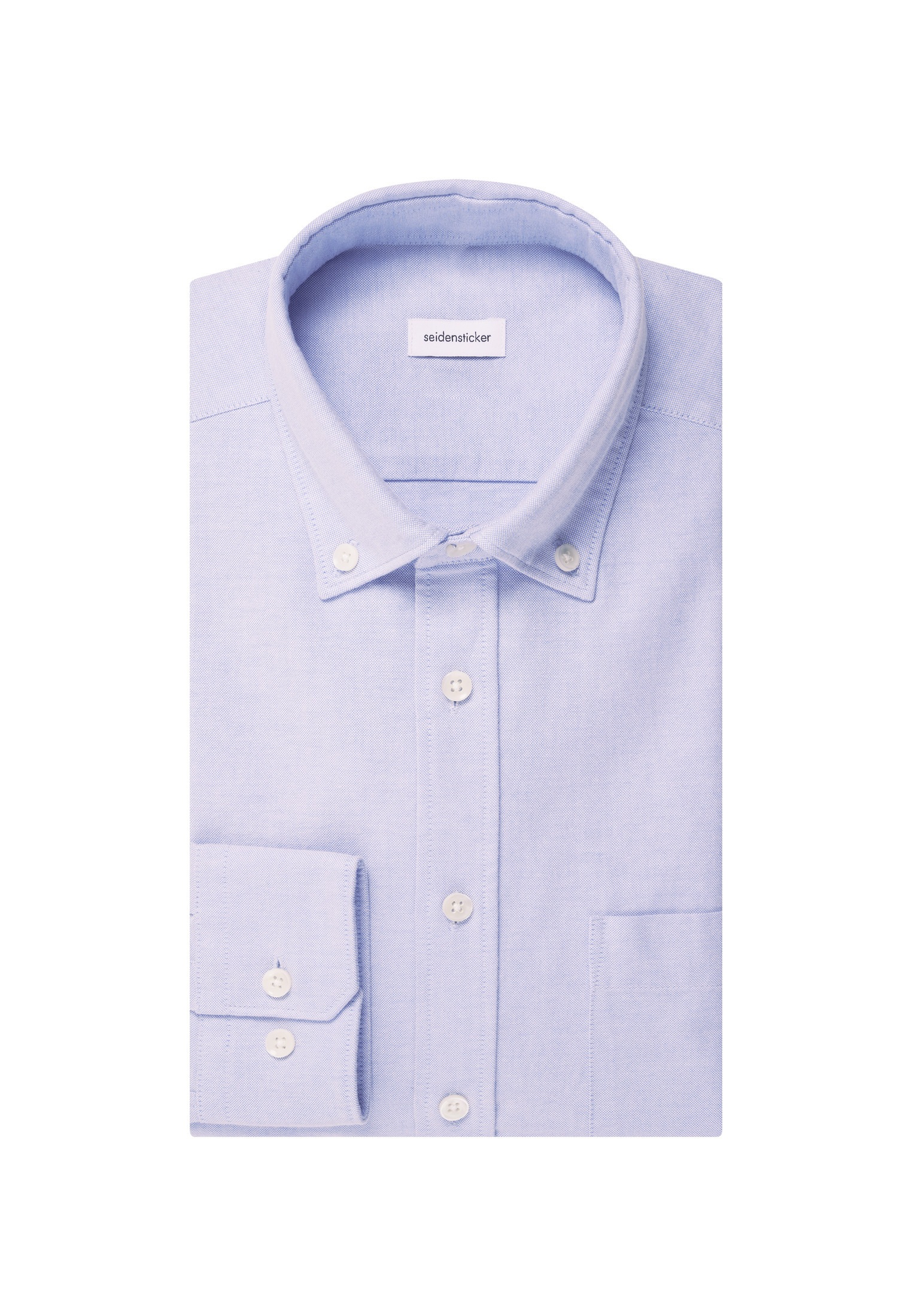 seidensticker Businesshemd, Regular 1/1 Button-Down-Kragen Uni