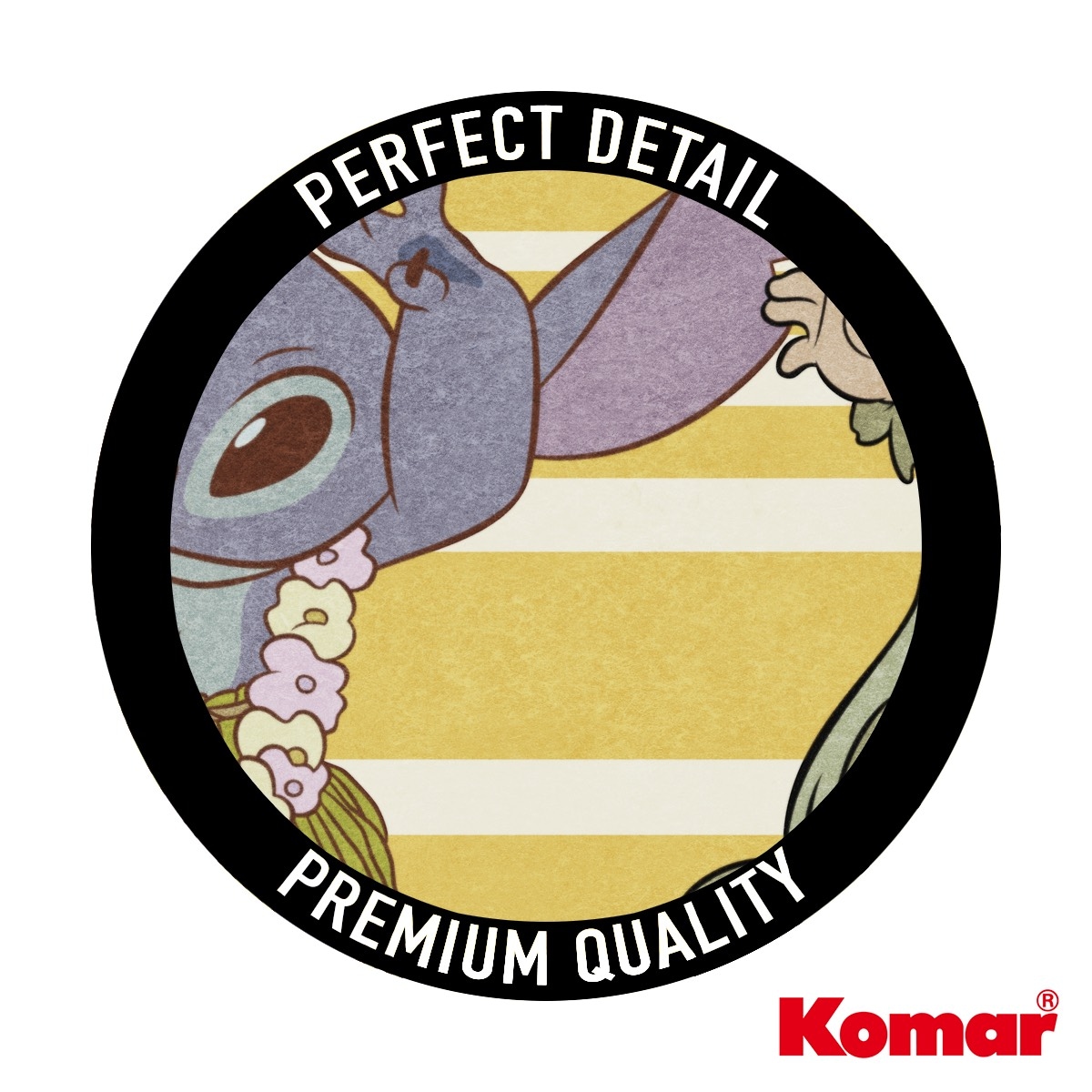 Komar Fototapete »Disney Lilo and Stitch Hula Harmony« Comic | bedruckt glatt