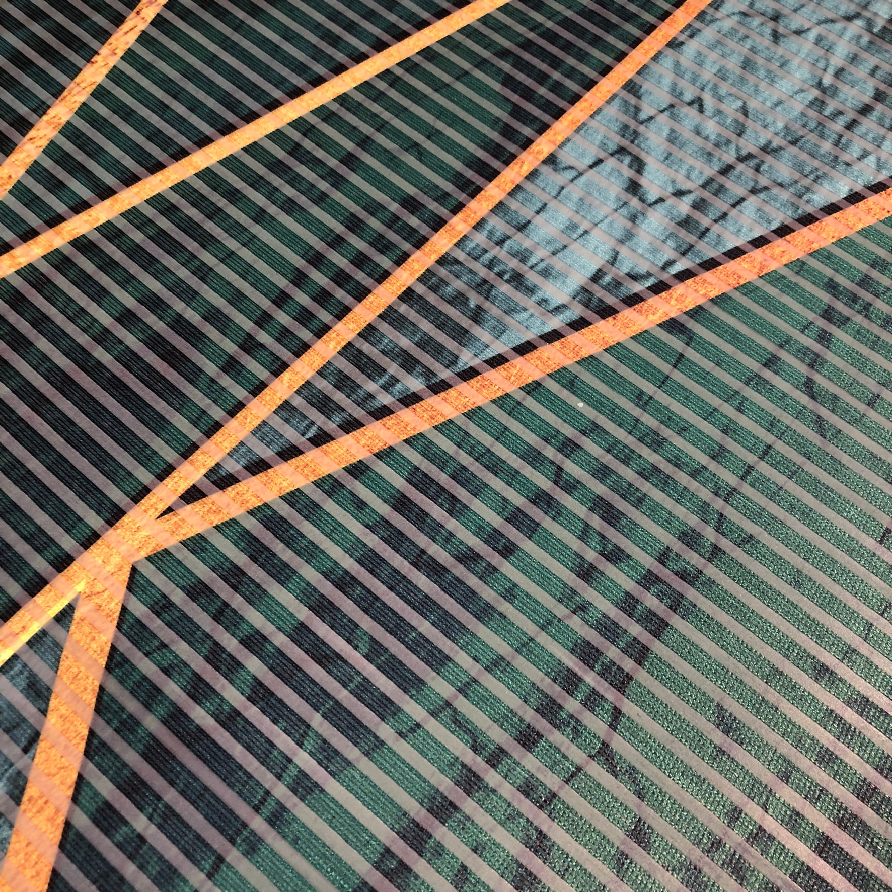 HOME in green Schiebegardine »SIGNUM« Paneelwagen 1 Stk. tlg. DIGITALBEDRUCKT, BAMBUSOPTIK RECYCELT