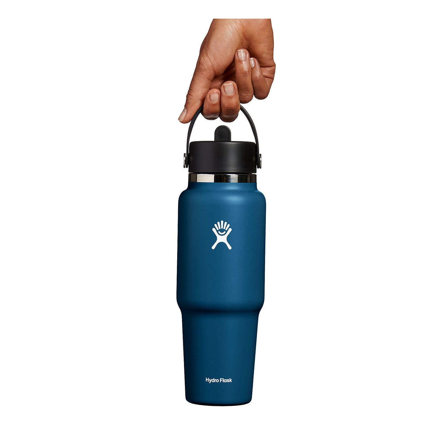 Hydro Flask Isolierflasche »32 oz Travel Wide Flex Straw Cap« Color Last™-Pulverbeschichtung, 946 ml
