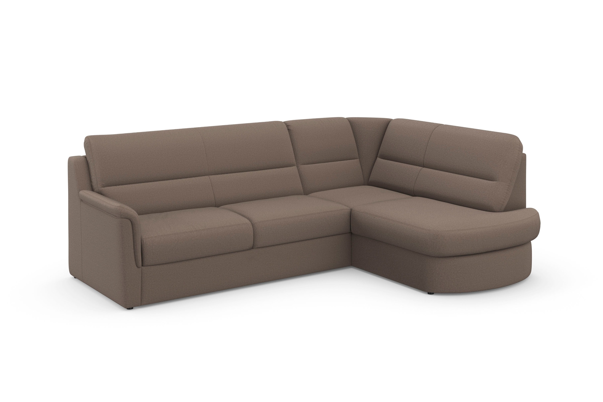 sit&more Ecksofa »Panini L-Form«, wahlweise mit Vorziehsitz und Bettkasten