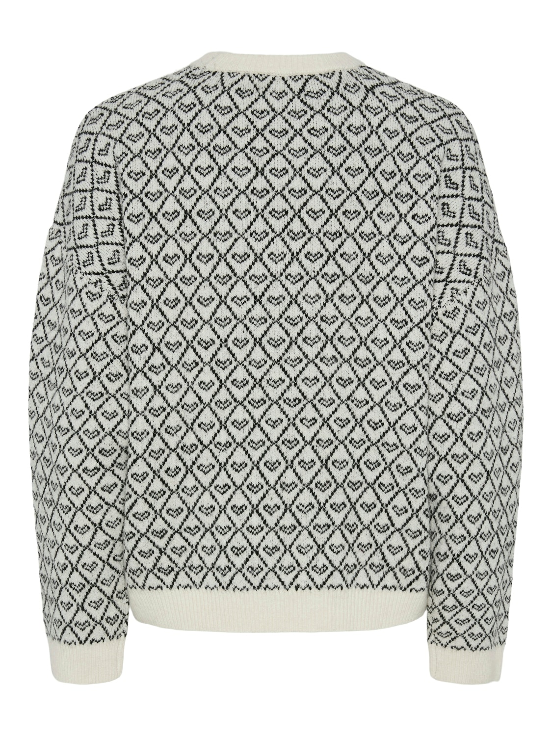 pieces Rundhalspullover »PCNAVI LS O-NECK KNIT MM«