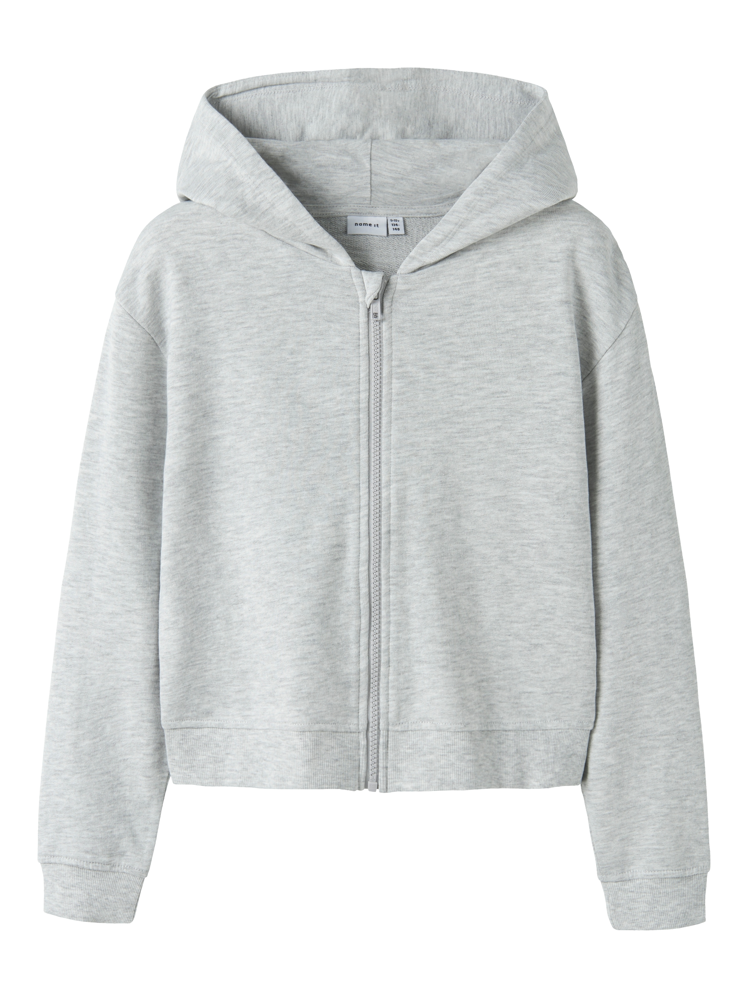 Name It Kapuzensweatjacke »NKFMILLE SHORT NREG SWE CARD WH UNB NOOS«