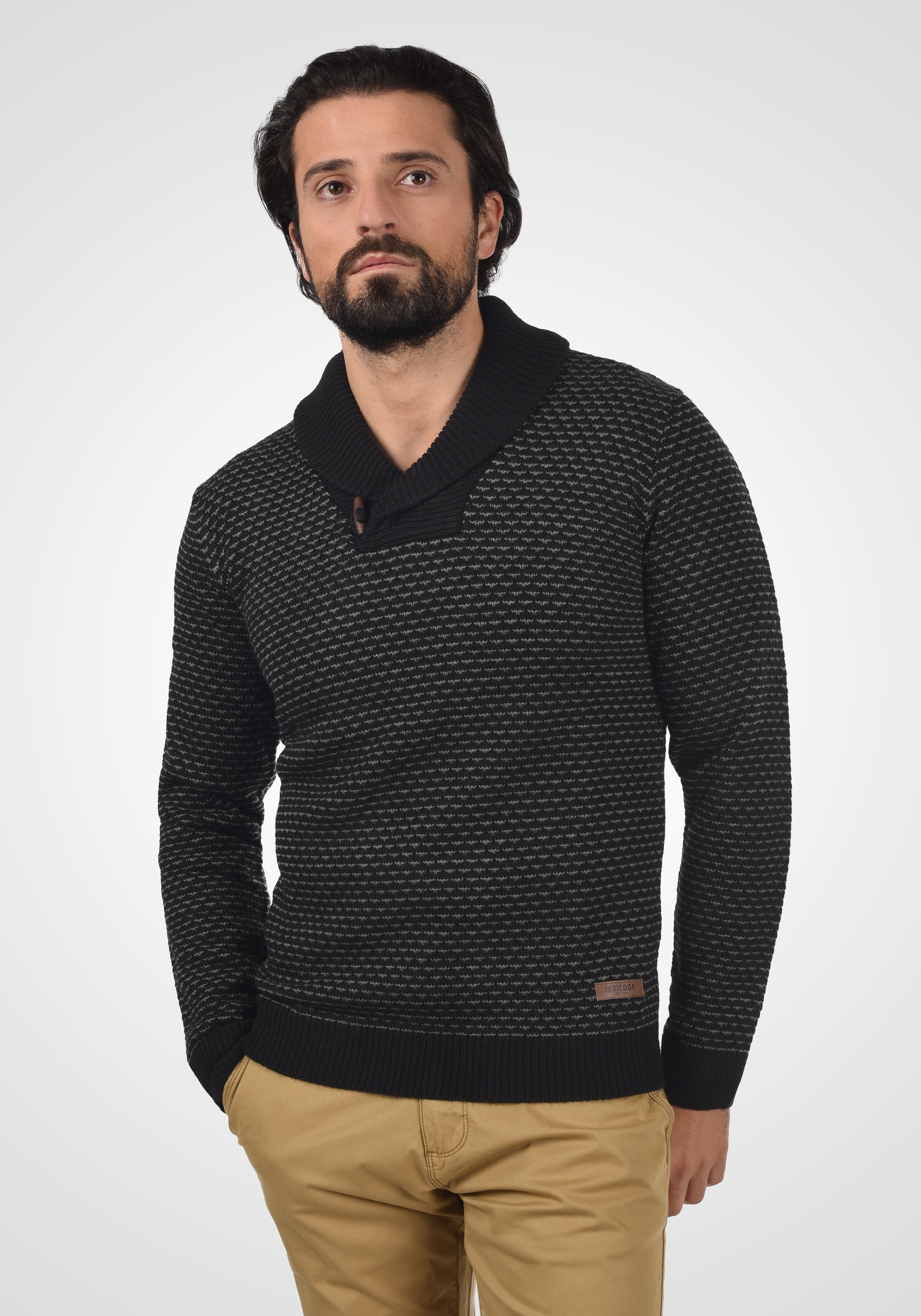 Indicode Strickfleece-Pullover »Strickpullover IDCopent«