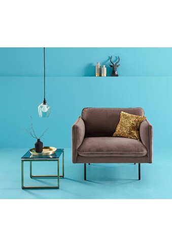 COUCH♥ Sessel »Levon«, in moderner Optik, mit Metallbeinen, COUCH Lieblingsstücke kaufen