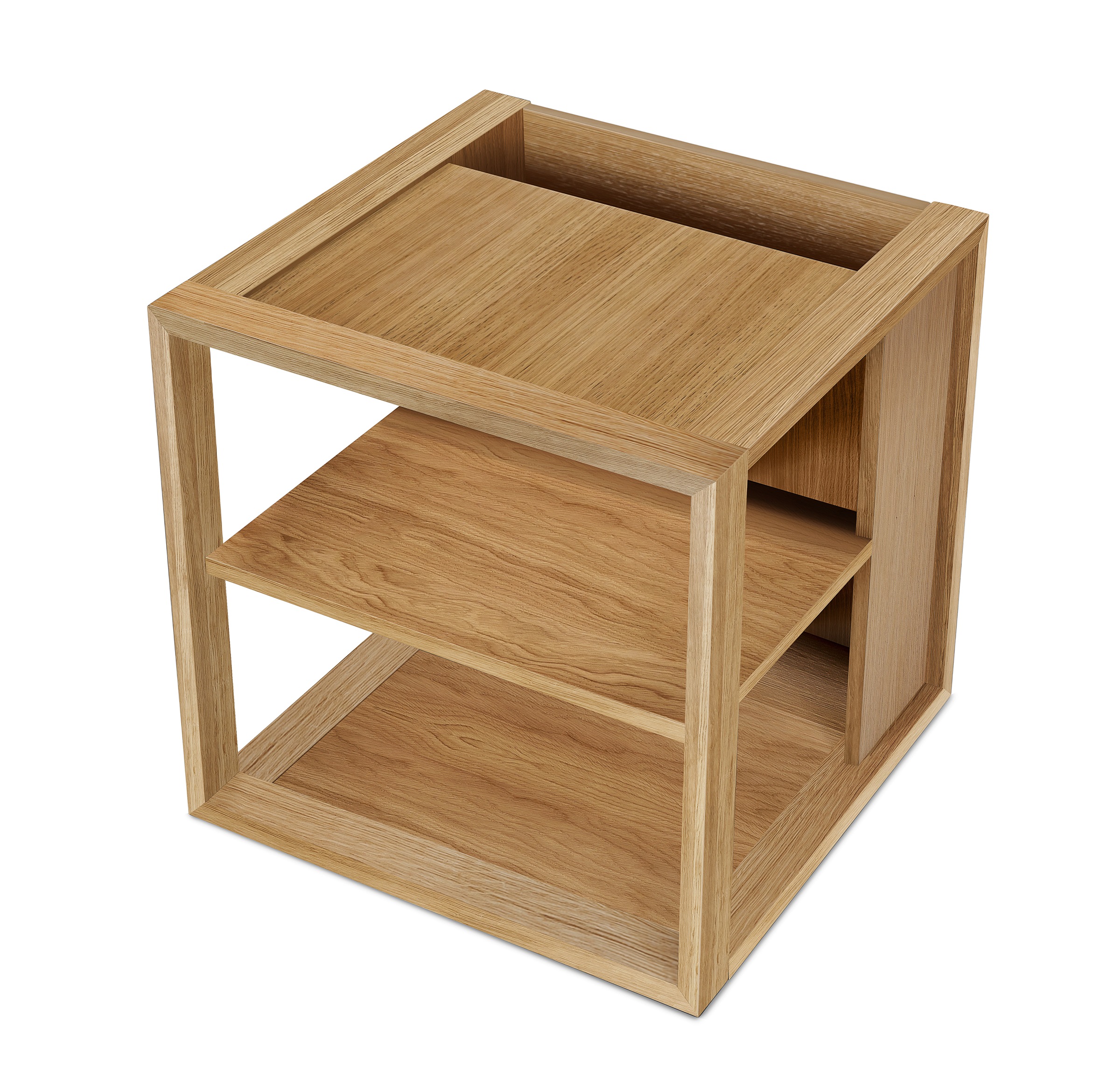 Woodman Couchtisch »Cube«, Holzfurnier aus Eiche