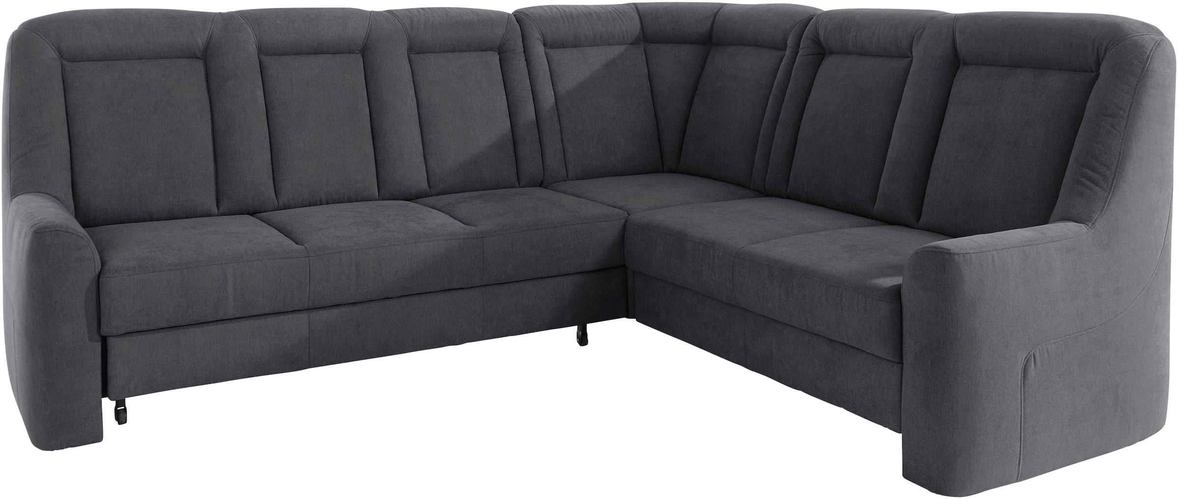 sit&more Ecksofa »Melissa L-Form«, klassisches Polsterprogramm, wahlweise Bettfunktion und Schubkasten