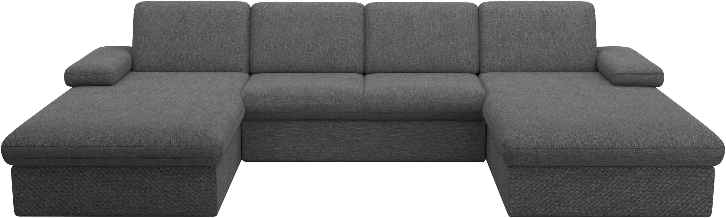 sit&more Wohnlandschaft »Moreno«, mit Armteilverstellung,wahlweise mit Bettfunktion
