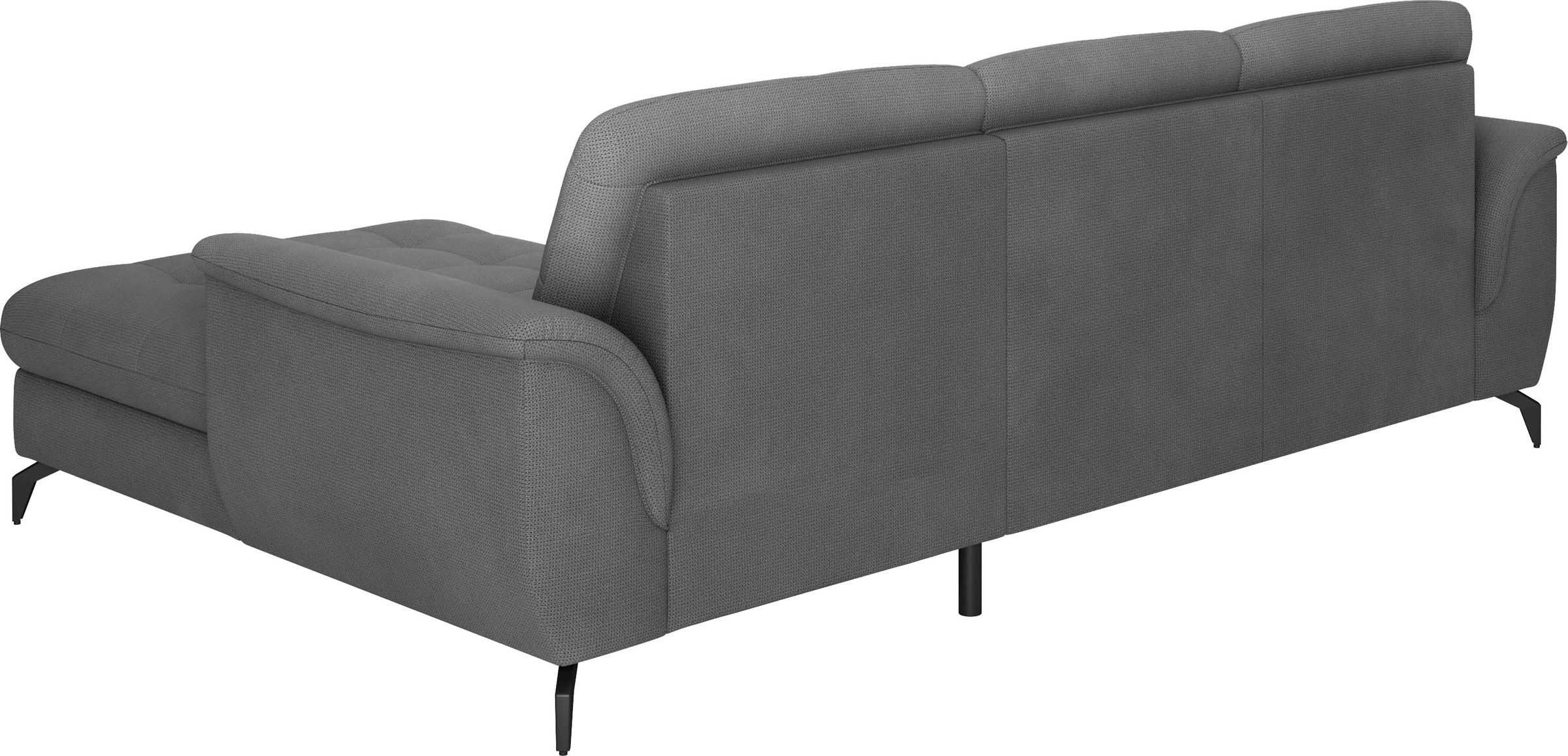 sit&more Ecksofa »Zora L-Form«, wahlweise mit Bettfunktion und Bettkasten