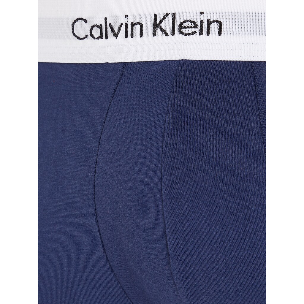Calvin Klein Hipster, (3 St.), mit weißem Webbund