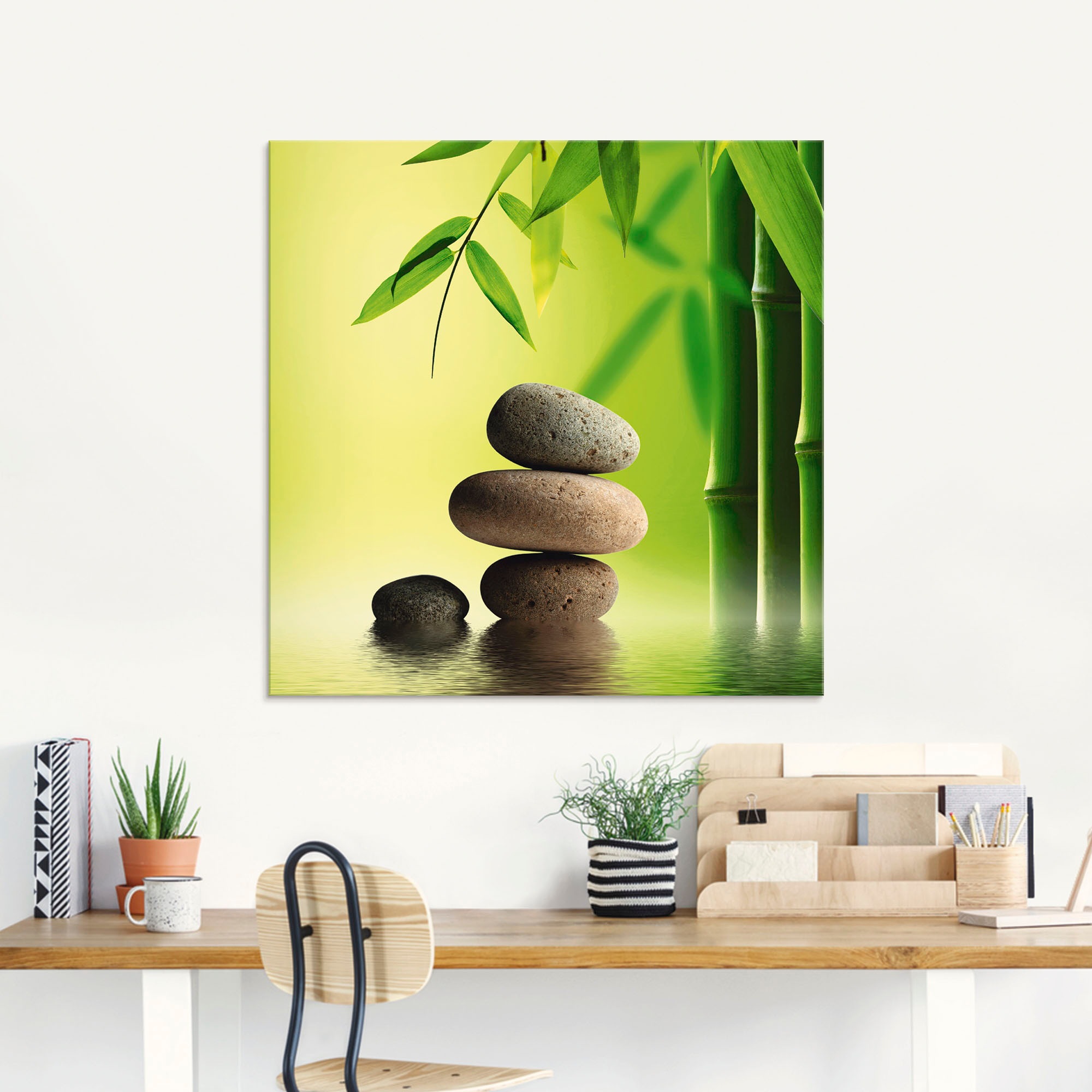 Artland Glasbild »Spa Stillleben«, Zen, (1 St.), in verschiedenen Größen