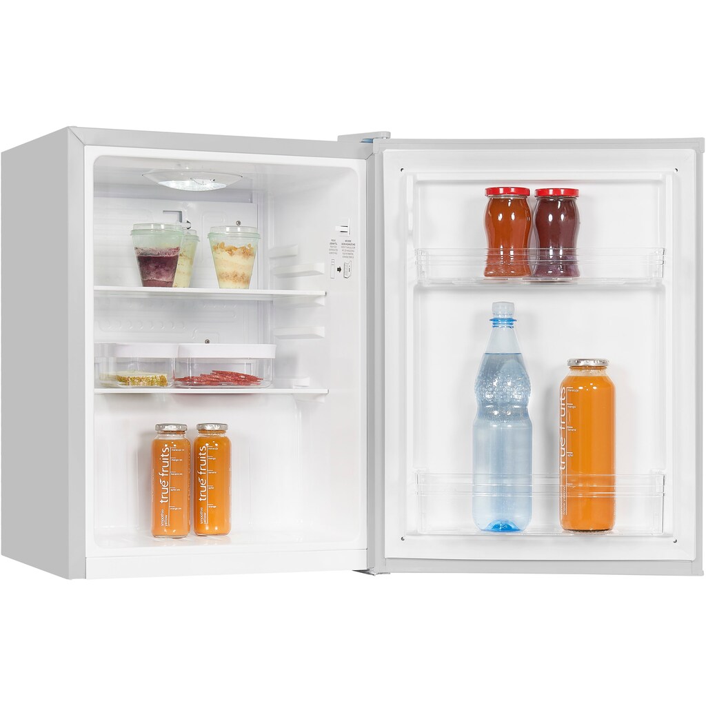 exquisit Kühlschrank »KB60-V-090E«, KB60-V-090E grau, 62 cm hoch, 45 cm breit, 52 L Volumen