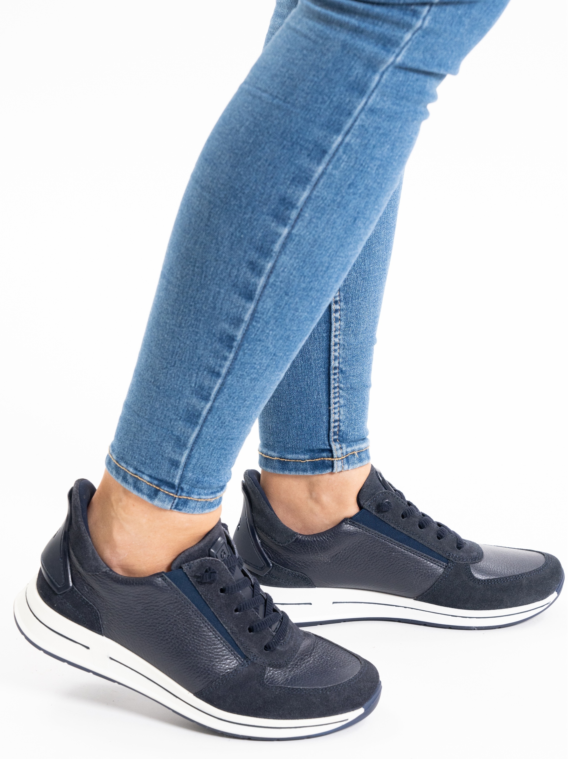 Ara Slip-On Sneaker »OSAKA«, Keilsneaker, Schnürschuh mit Easy2Go-Einschlupf