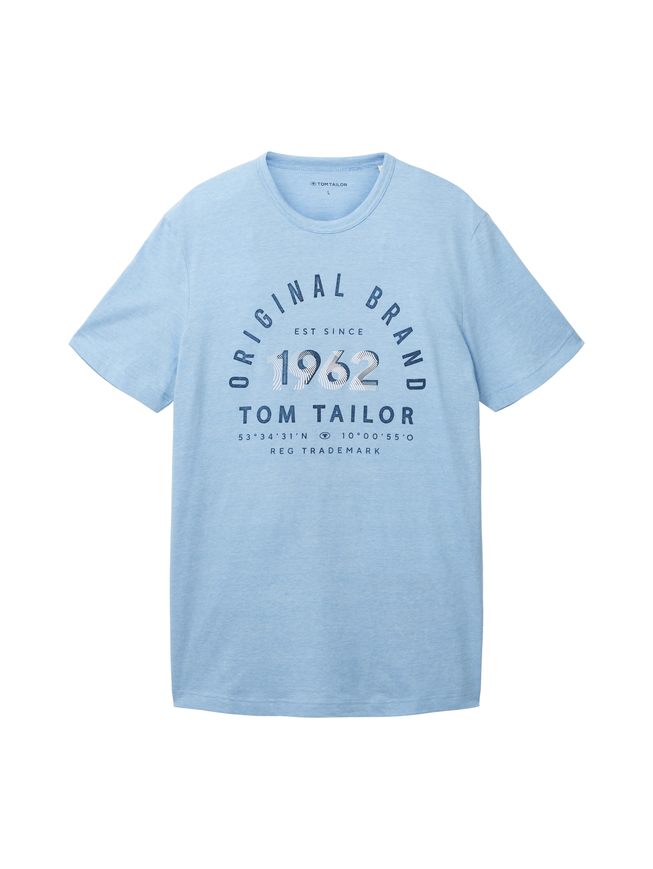 T-Shirt, mit TOM bei Rundhalsausschnitt ♕ TAILOR