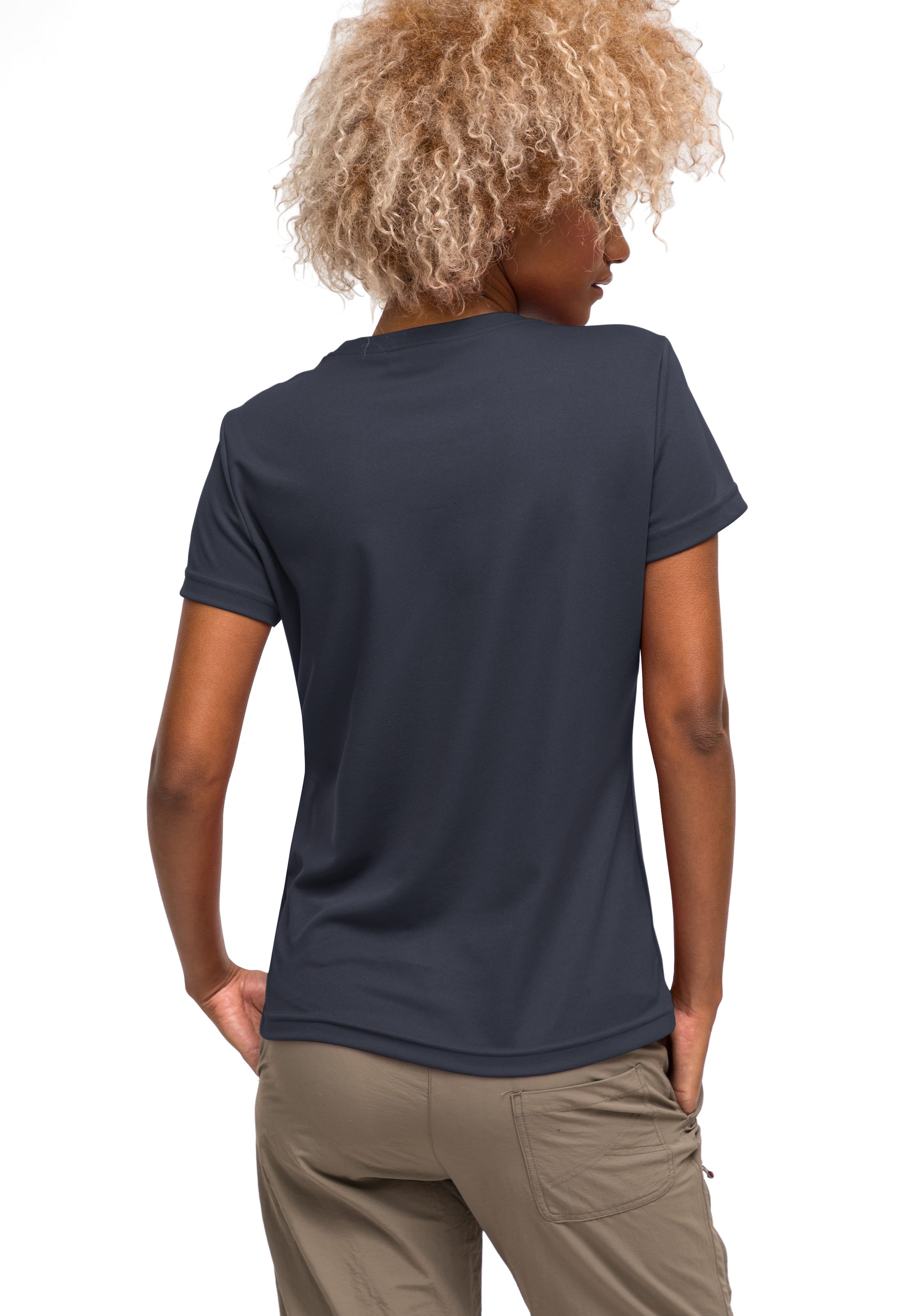 Maier Sports Funktionsshirt »Waltraud«, Damen T-Shirt, schnelltrocknendes Freizeitshirt, Regular Fit