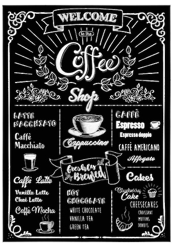 Wandtattoo »Coffeeshop«, (1 St.)