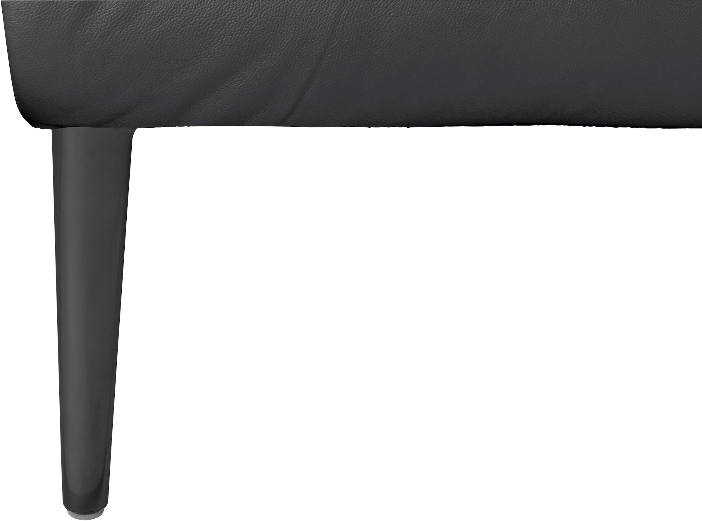 W.SCHILLIG Hocker »enjoy&MORE«, Füße schwarz pulverbeschichtet, Breite 151 cm