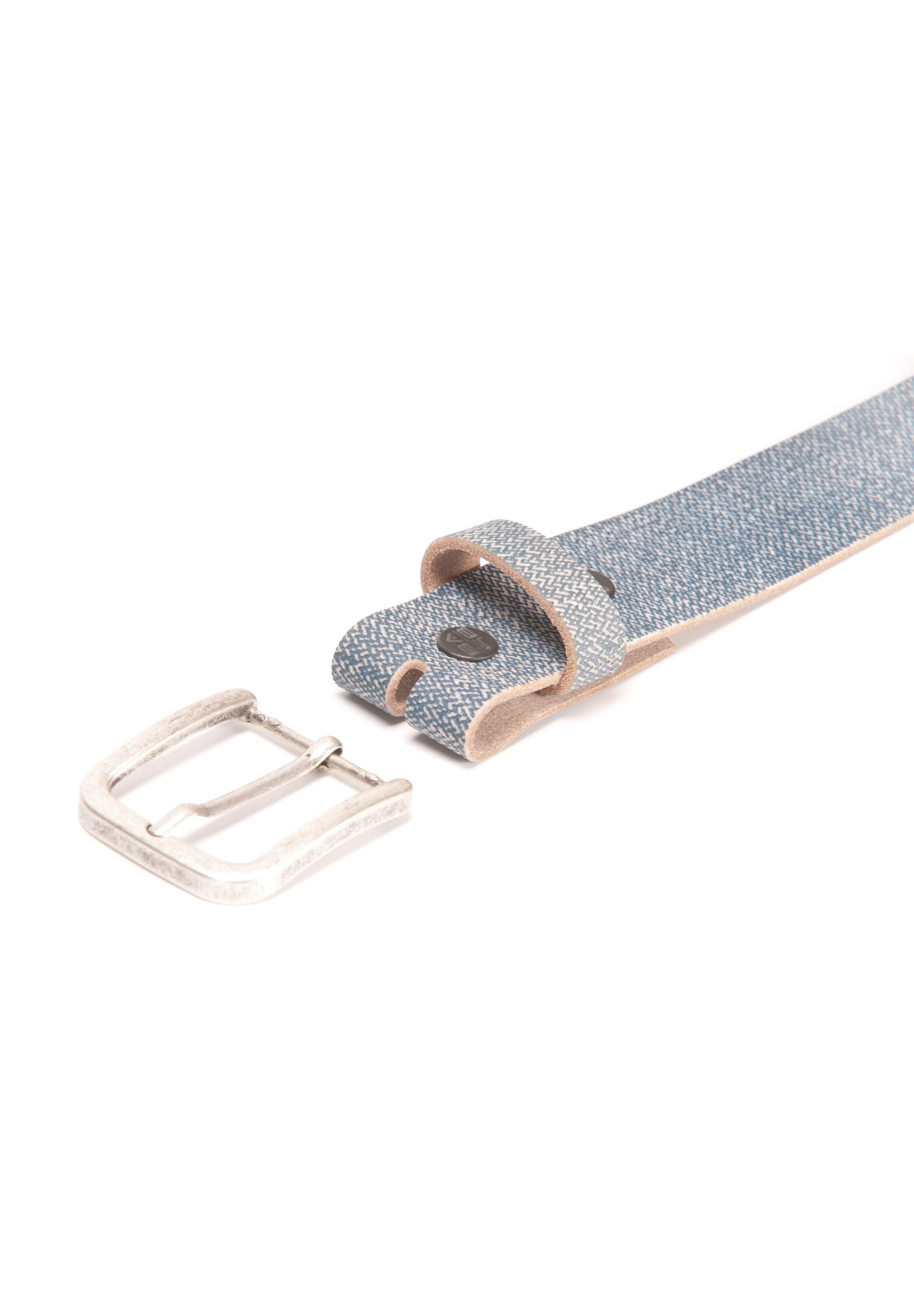 BA98-Cologne Ledergürtel »BA98-Cologne Gürtel« in Jeans-Optik
