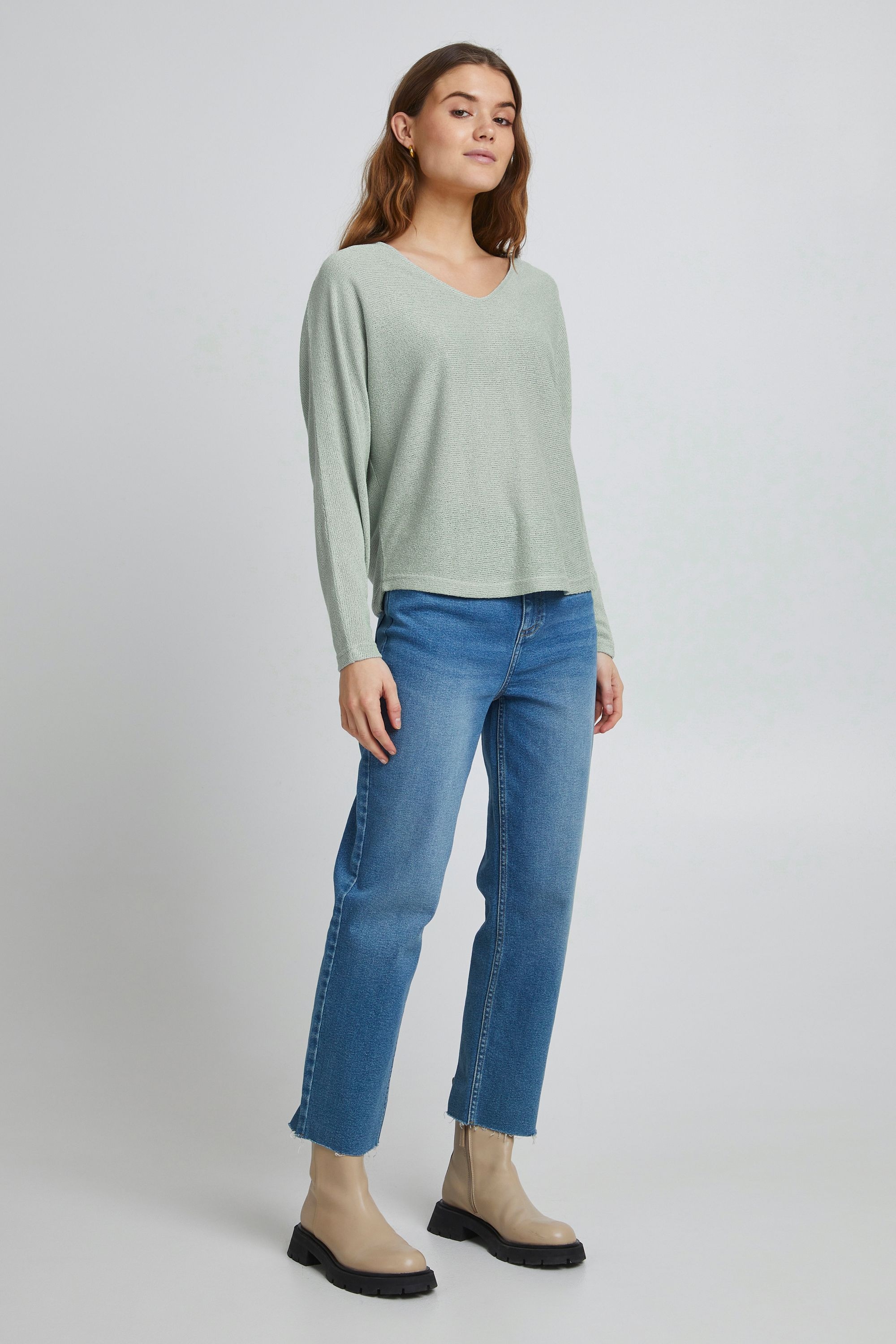 b.young Strickfleece-Pullover »Strickpullover BYSif«