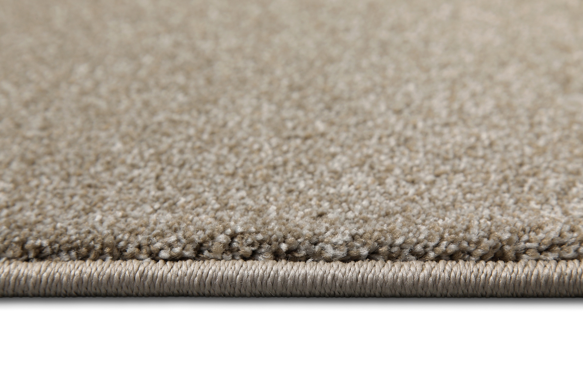 Wecon home Teppich »Tim« rechteckig 12 mm Höhe einfarbig, meliert, modern, pflegeleicht, Wohnzimmer, Schlafzimmer