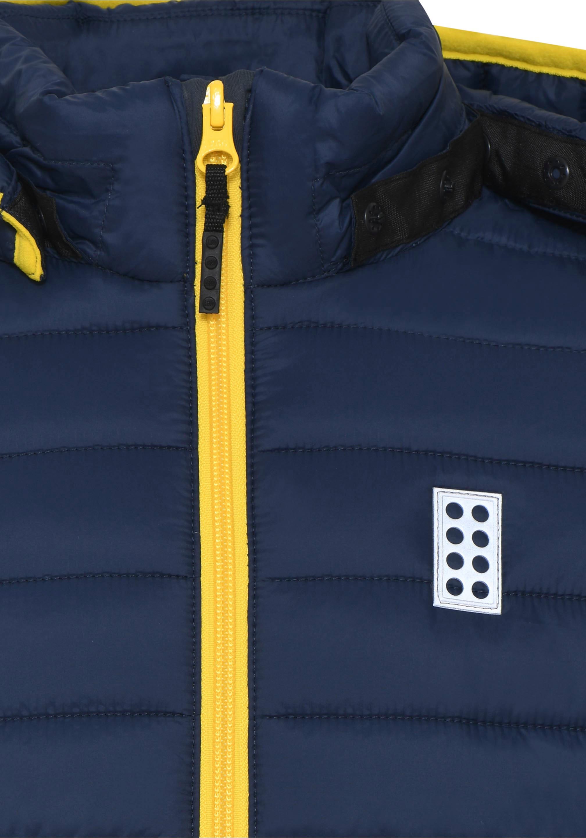 LEGO® Wear Steppjacke, mit Kapuze, mit schlichten Lego-Badges