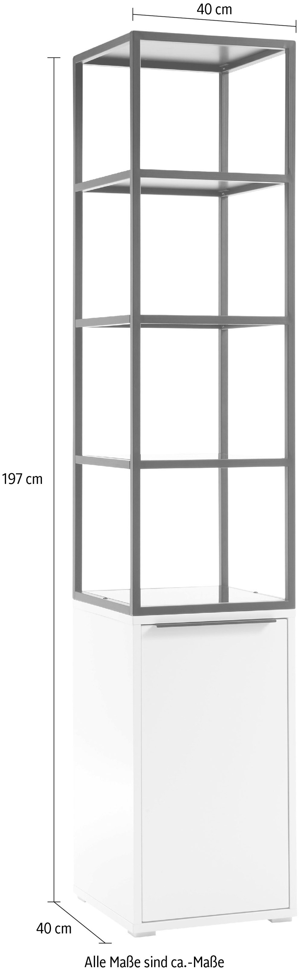 MCA furniture Highboard »Lille«, Breite ca. 40 cm