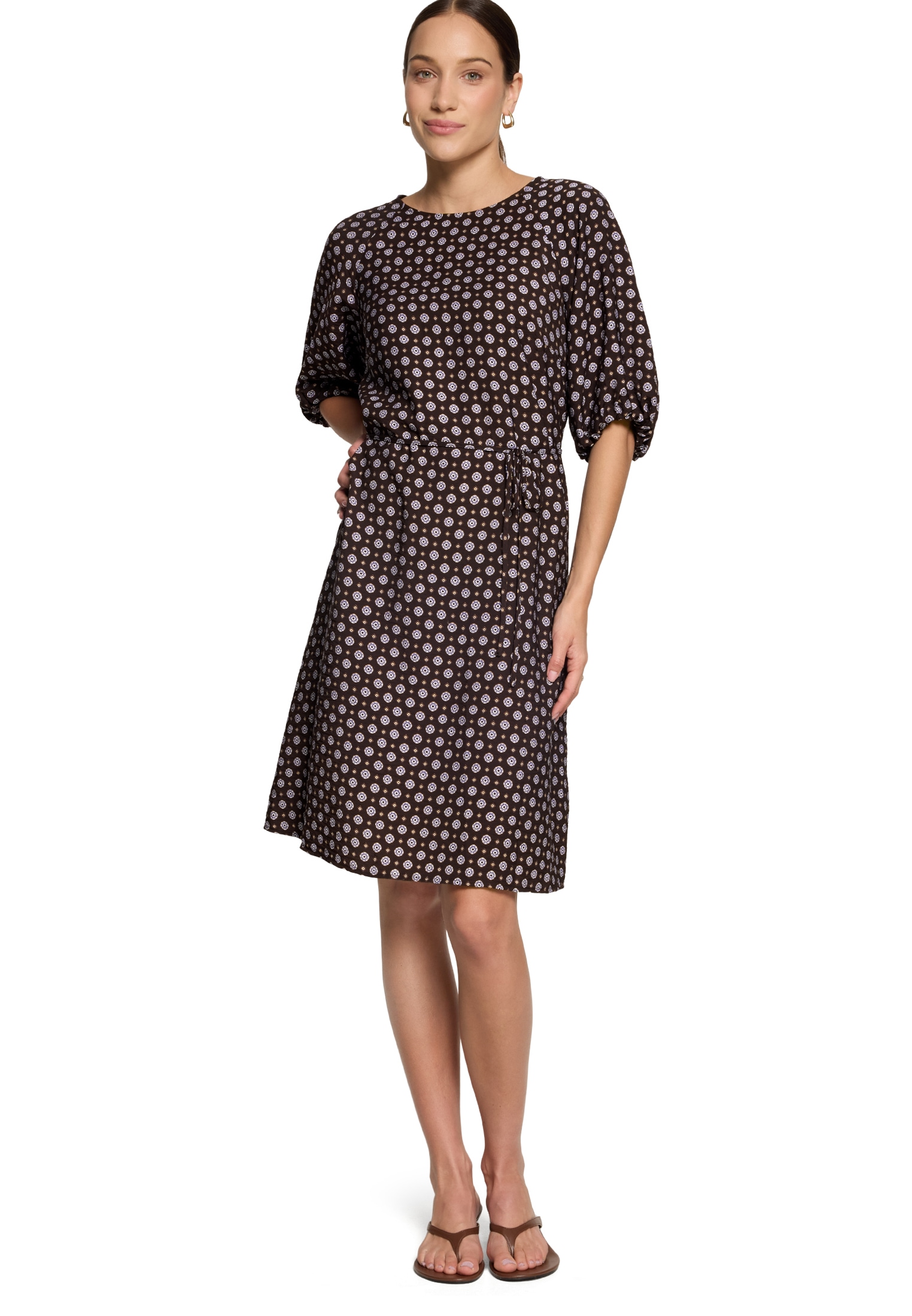 Zero Bodykleid »Casual-Kleid mit Bindegürtel«