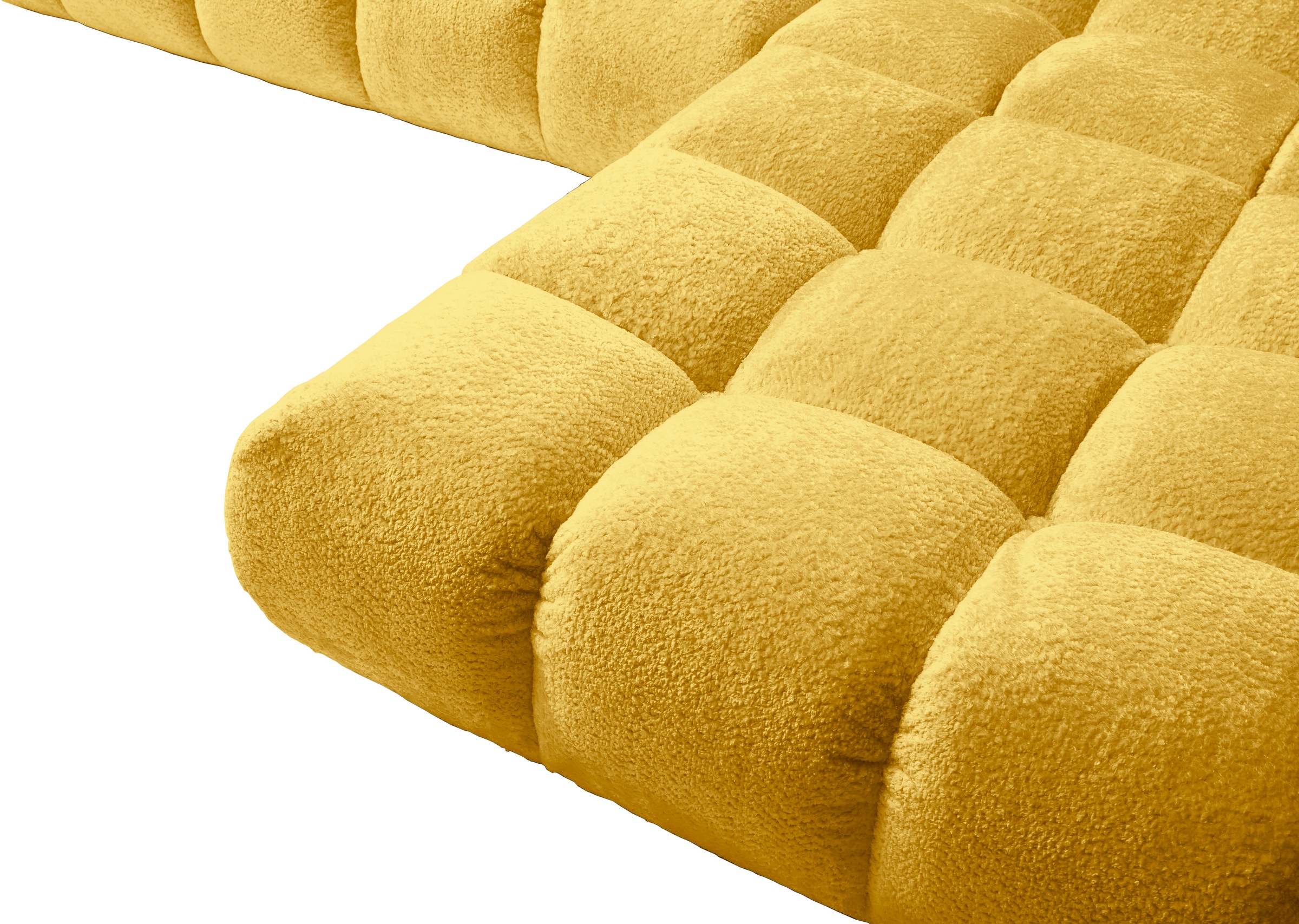 Home affaire Ecksofa »Cozy Bubble, mit klappbarer Armlehne, Breite 324 cm«