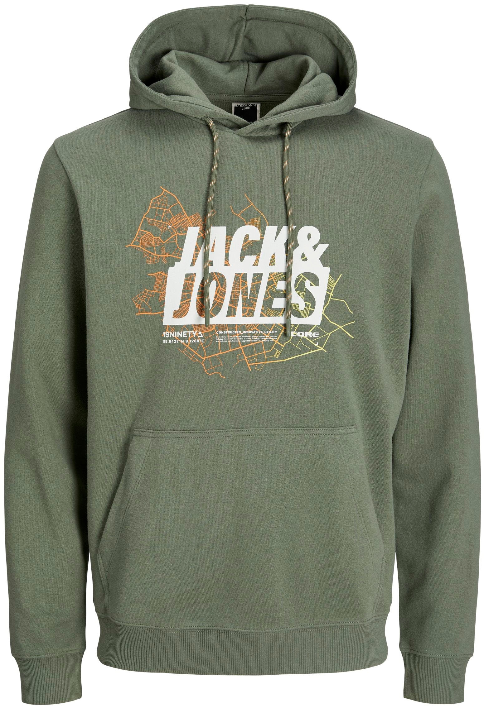 Jack & Jones Kapuzensweatshirt »JCOMAP LOGO SWEAT HOOD SN«