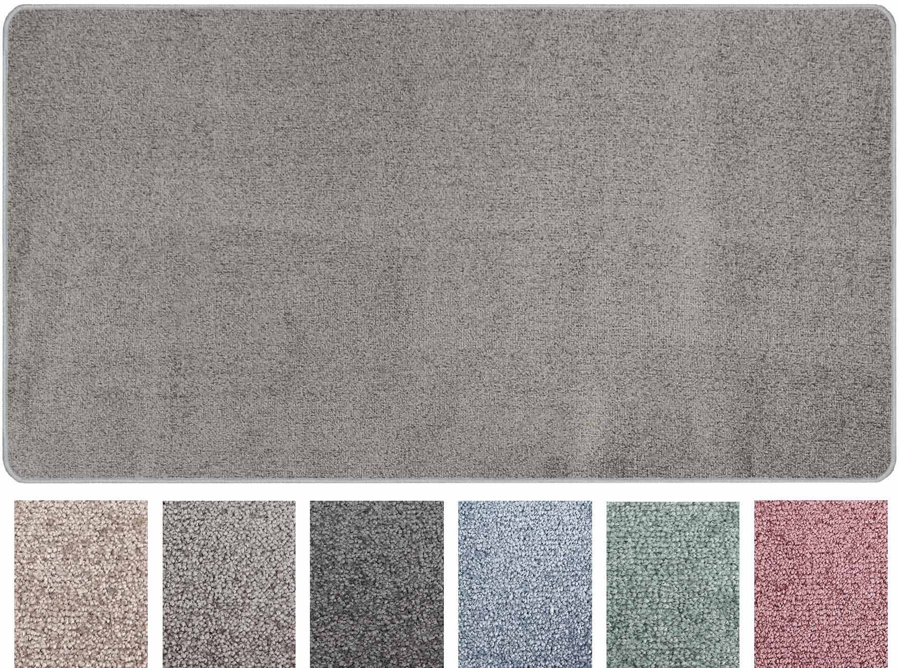 Primaflor-Ideen in Textil Läufer »MANILA, Made in Netherlands«, rechteckig, 10 mm Höhe, Kurzflor, Uni Farben, ideal im Wohnzimmer & Schlafzimmer