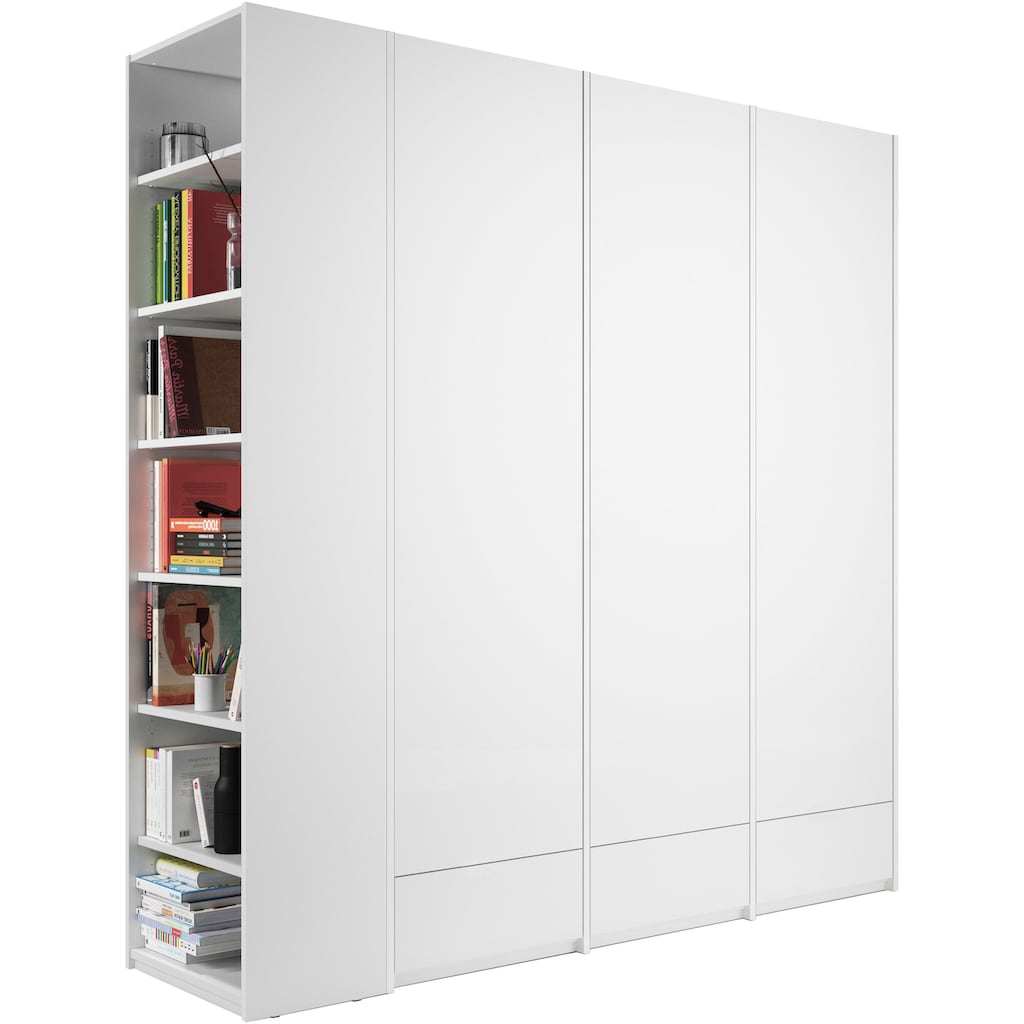 Müller SMALL LIVING Drehtürenschrank »Modular Plus Variante 6«, inklusive 3 geräumigen Schubladen