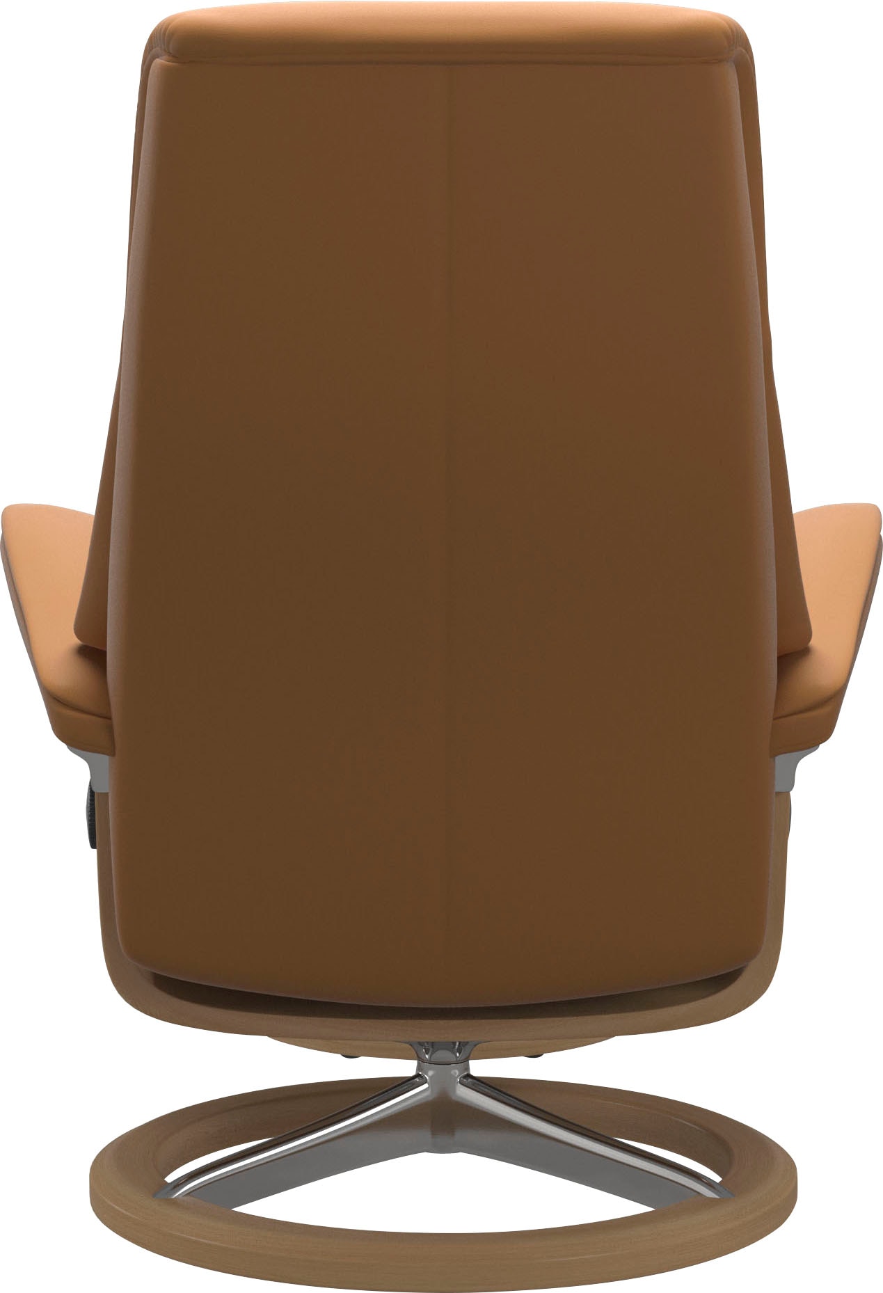 Stressless® Relaxsessel »View« Set, Relaxsessel mit Hocker,  mit Signature Base, Größe M,Gestell Eiche