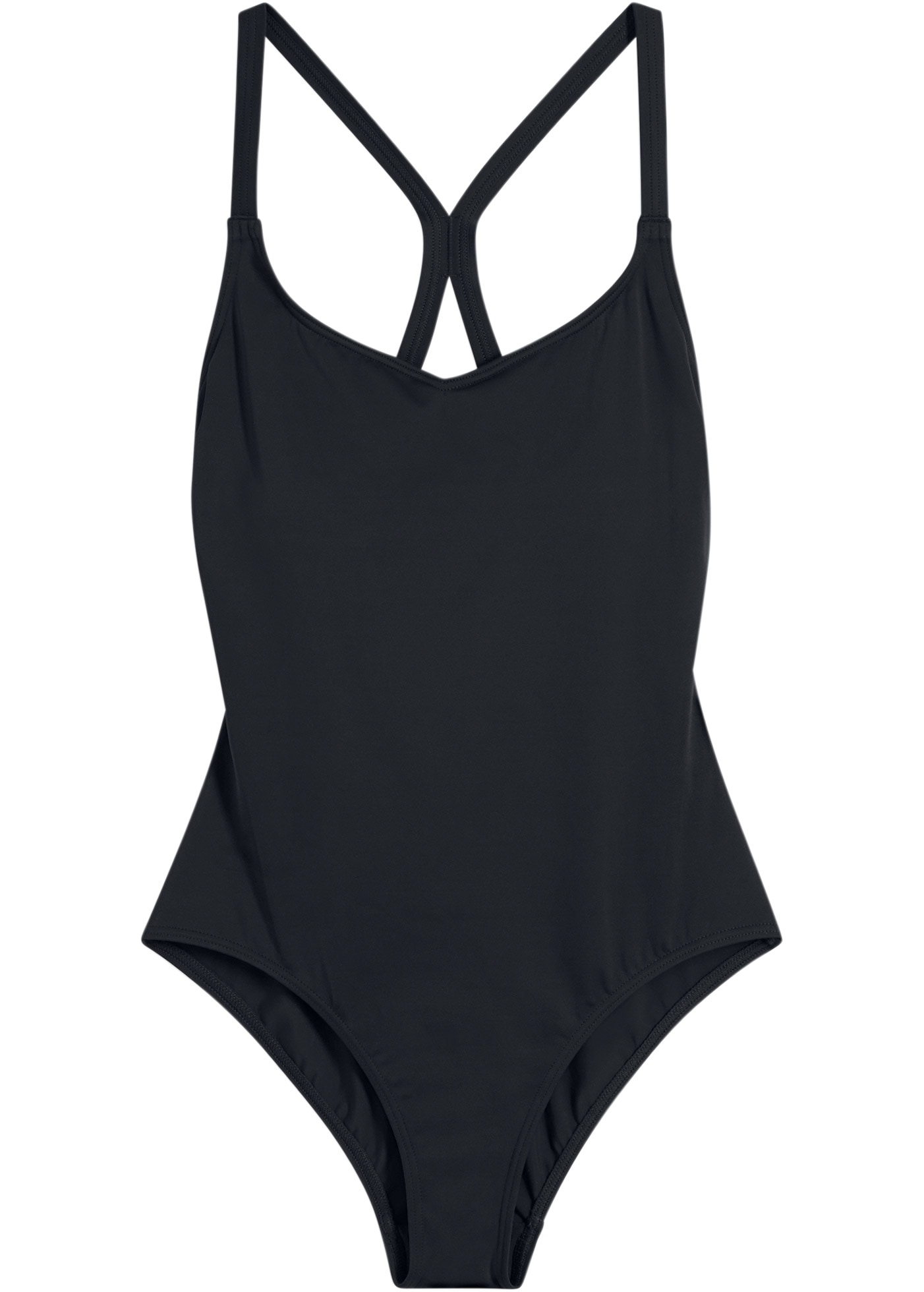 bonprix Schwimmanzug sportlicher Stil, schnell trocknendes Material