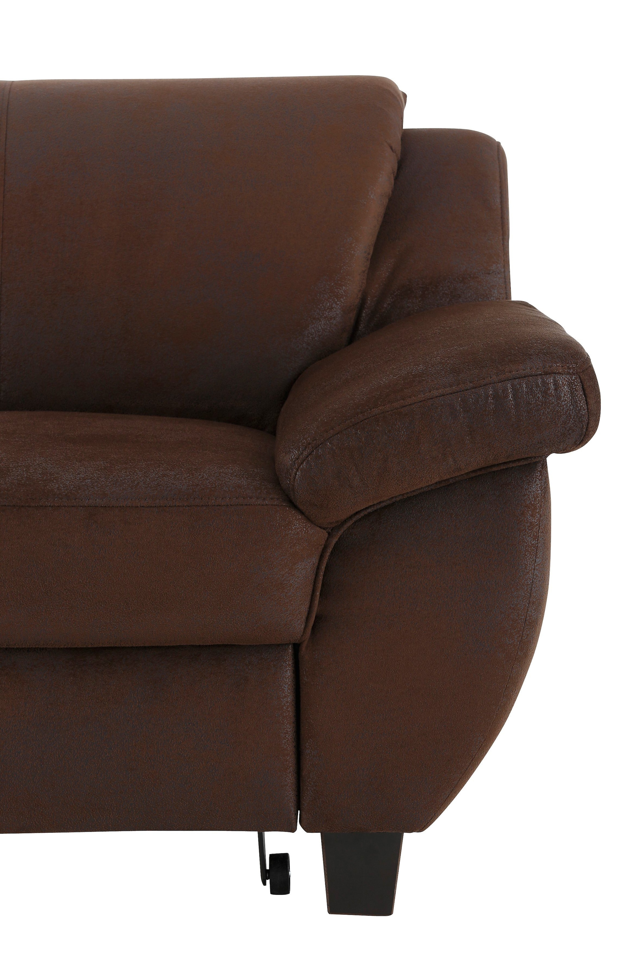 Home affaire Ecksofa »Yesterday L-Form«, gleichschenklig, wahlweise mit Bettfunktion