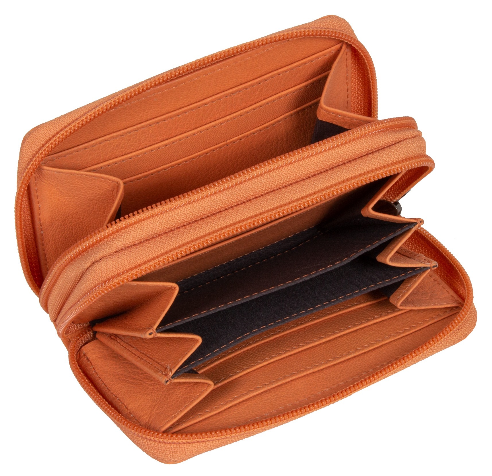 MUSTANG Geldbörse »Seattle UNIVERSAL zip im kaufen opening«, | praktischem Format leather 2 wallet top