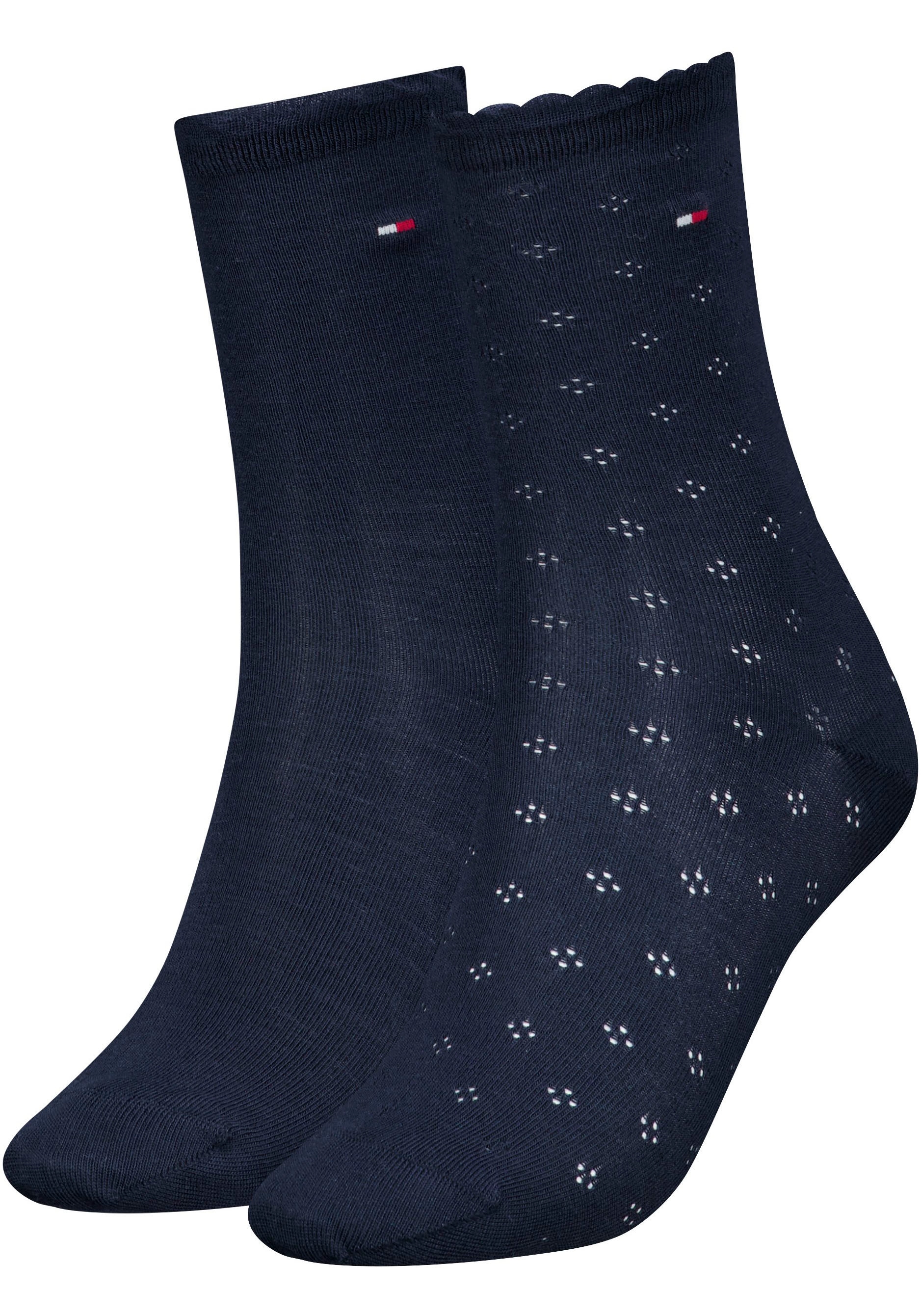 Socken, (2 Paar), mit Logostickerei