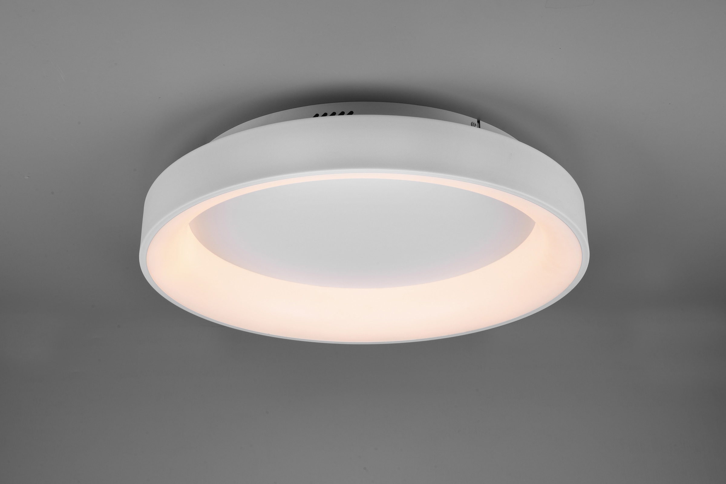 TRIO Leuchten LED Deckenleuchte »GIRONA«, mit Fernbedienung, Nachtlicht, Memory Funktion  und integr. Dimmer
