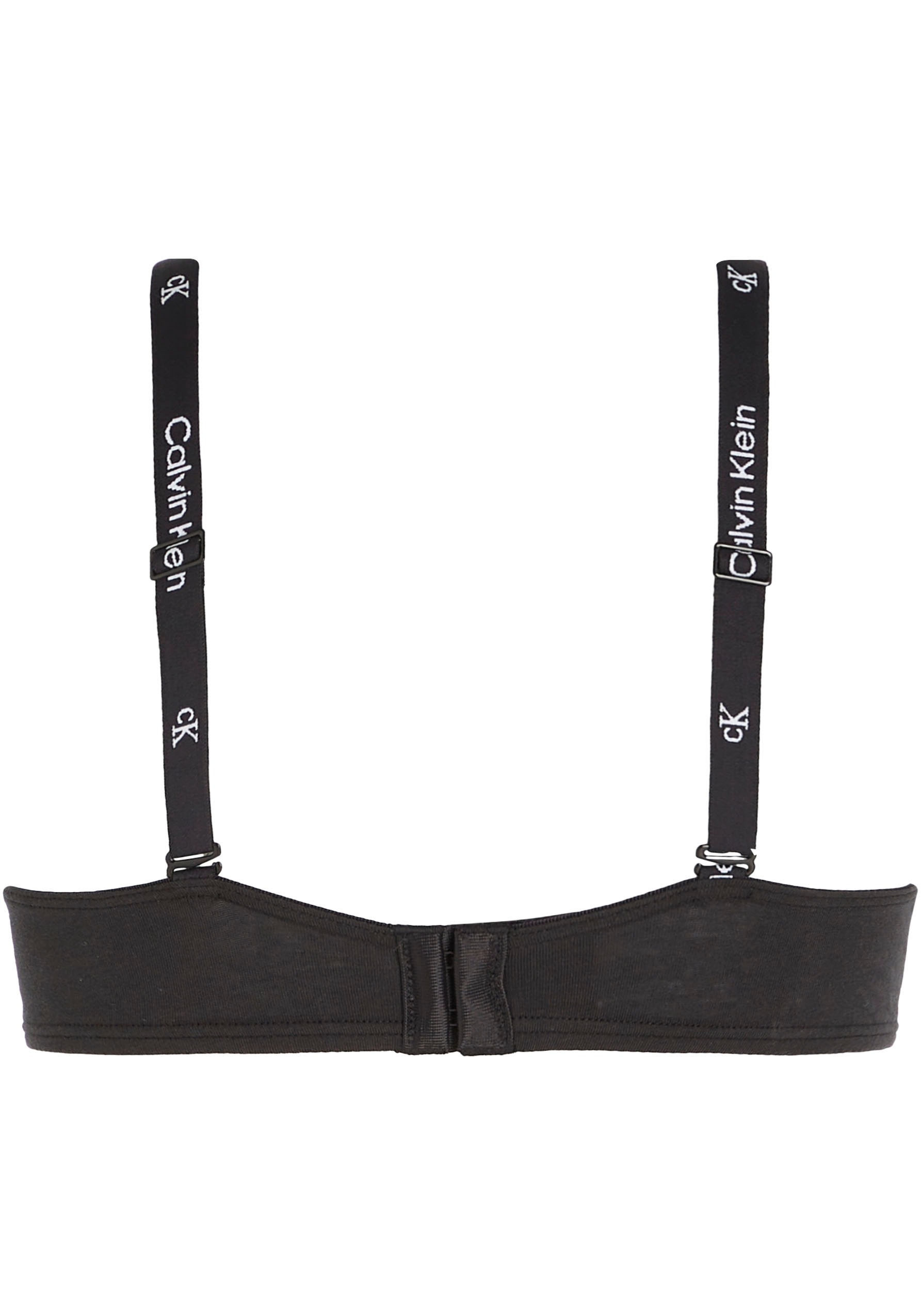 Calvin Klein Underwear Bügel-BH »LIGHTLY LINED DEMI«, mit Logoschriftzügen am Träger