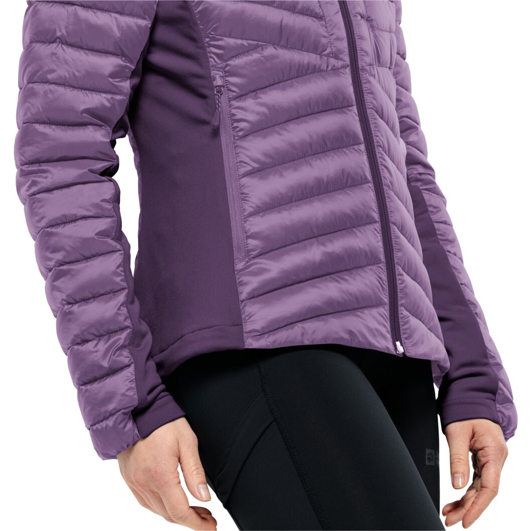 Jack Wolfskin Steppjacke »ROUTEBURN PRO INS JKT W«, ohne Kapuze, winddicht, höchst wasserabweisend, atmungsaktiv