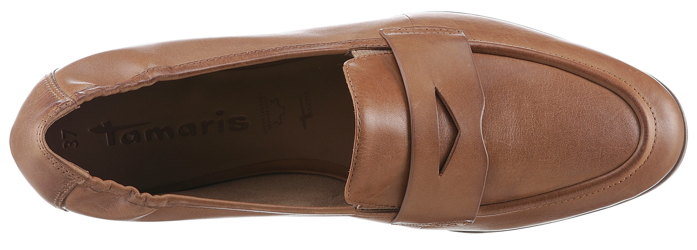 Tamaris Slipper  , Blockabsatz, Businessschuh, mit klassischem Zierriegel