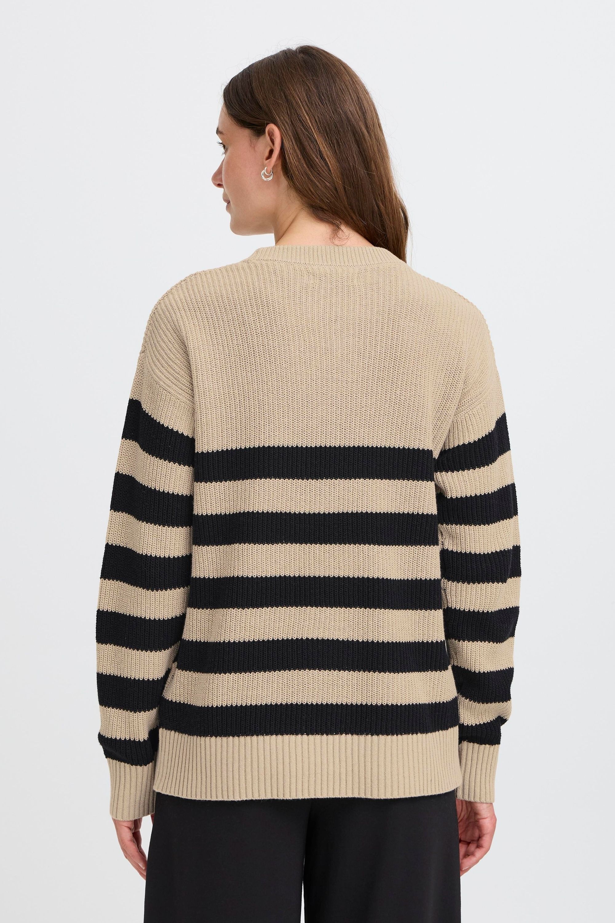 OXMO Strickfleece-Pullover »Strickpullover OXKAVINA«