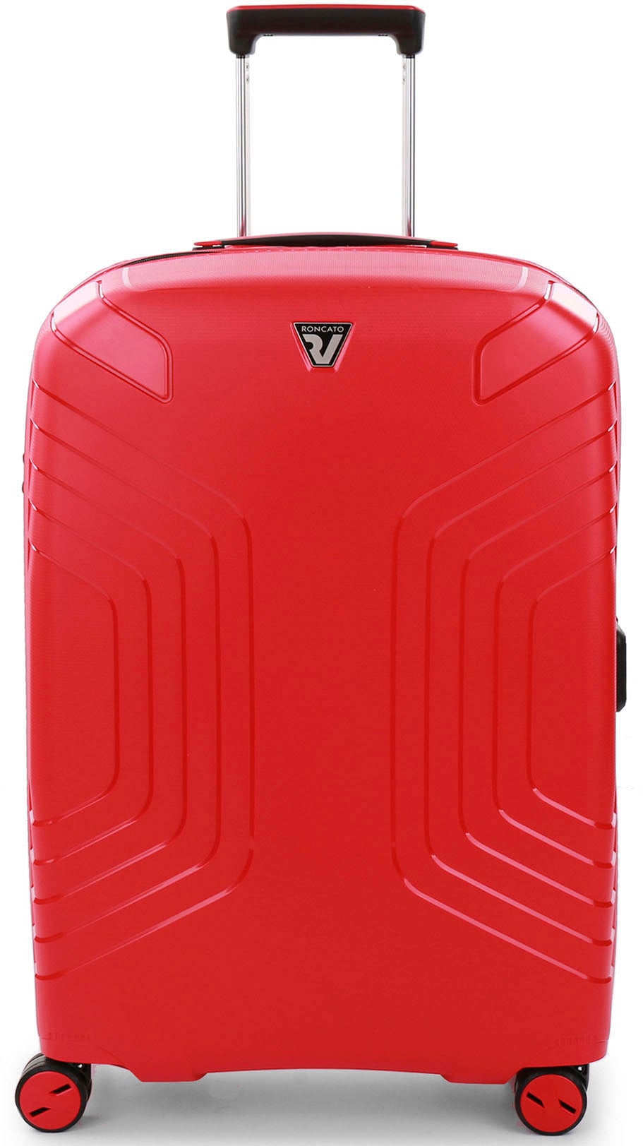 Hartschalen-Trolley »Ypsilon 4.0, 69 cm, rot«, 4 St. Rollen, Hartschalen-Koffer...