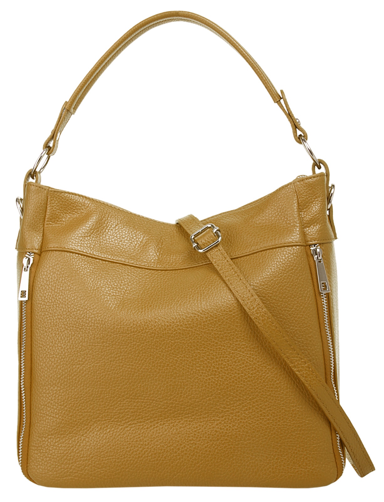 Cluty Henkeltasche, echt Leder, Made in Italy kaufen
