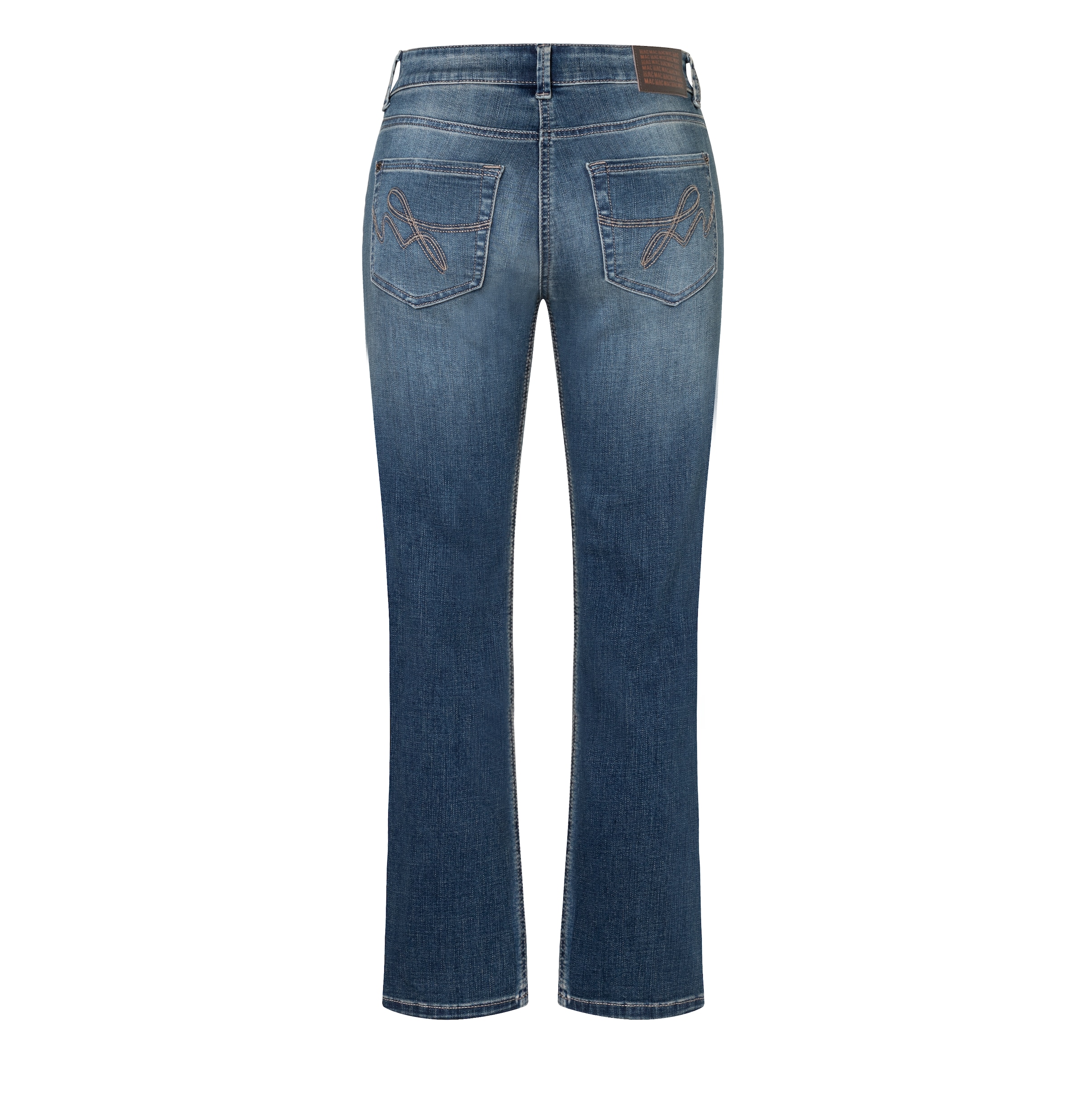 MAC Slim-fit-Jeans »CARRIE straight« Atmungsaktiver Ganzjahres-Denim