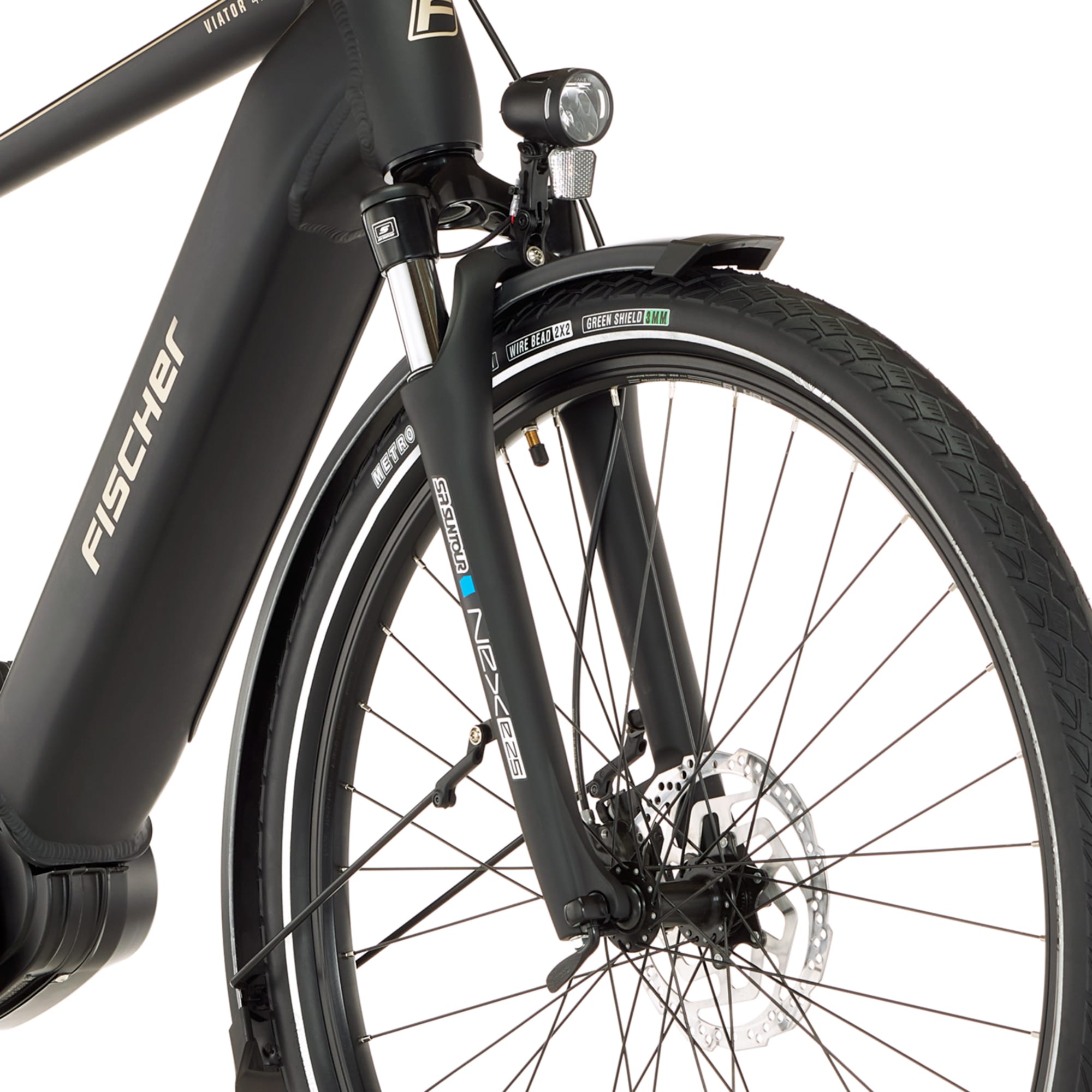 FISCHER Fahrrad »VIATOR 4.2i 630 55 ACTIVE« 9 Gang Shimano Mittelmotor