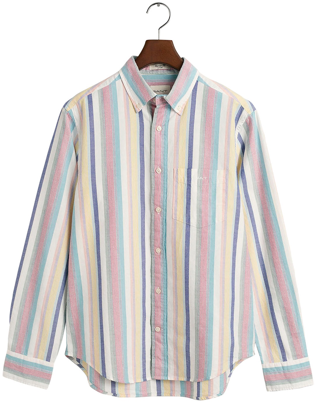 MULTI »REG angenehmen Pastellfarben in Gant SHIRT«, OXFORD UT STRIPE Streifenhemd bei ♕