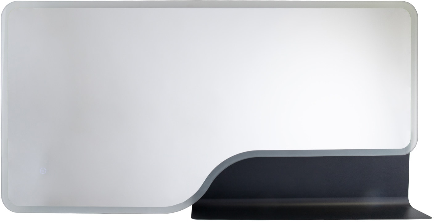 Paco Home Wandleuchte »FANTASY«, Beleuchteter Spiegel LED Backlight Ablage Badspiegel Touch-Wandspiegel